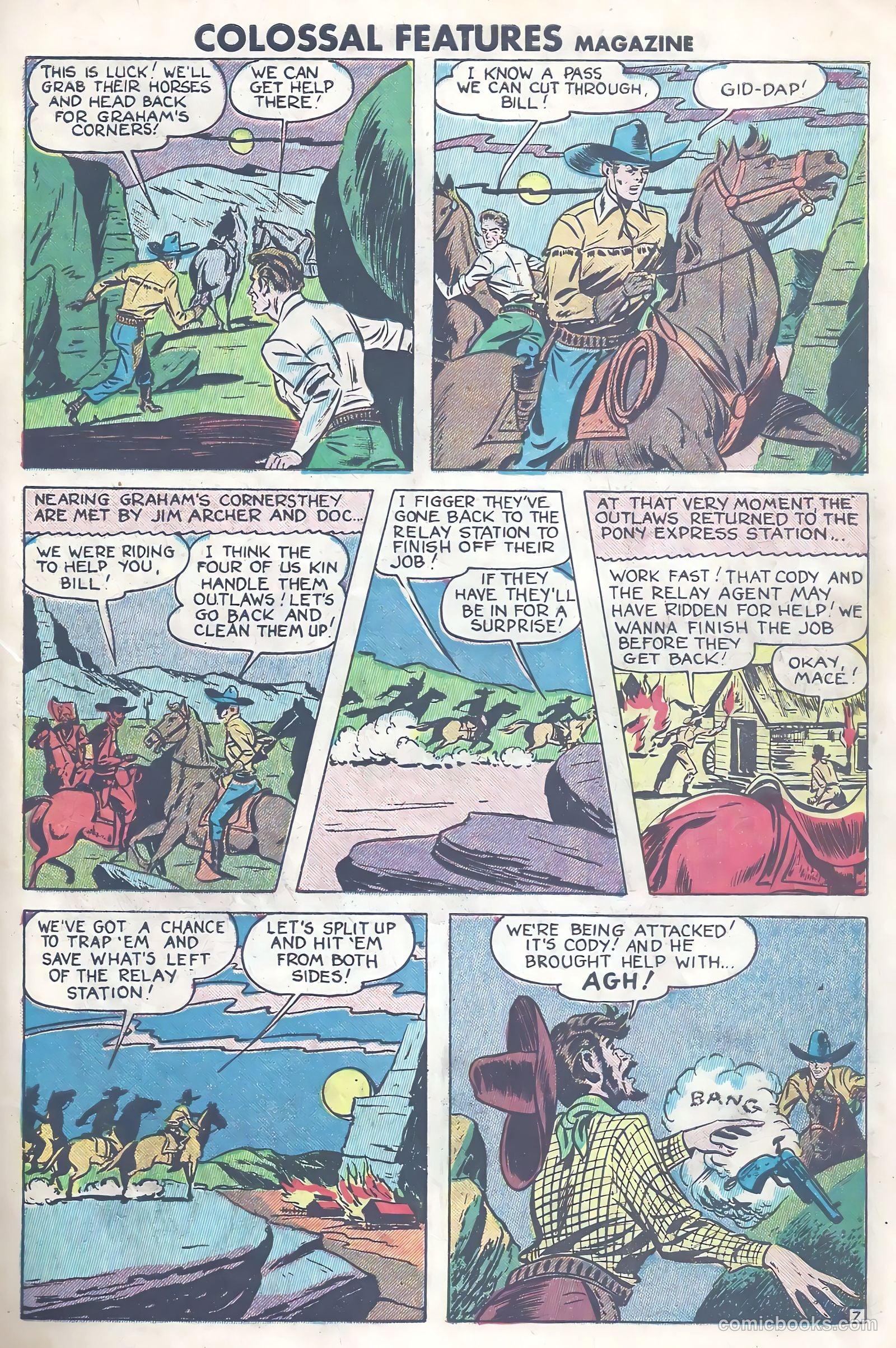Colossal Features Magazine #1 (1950) — page 31 of 36