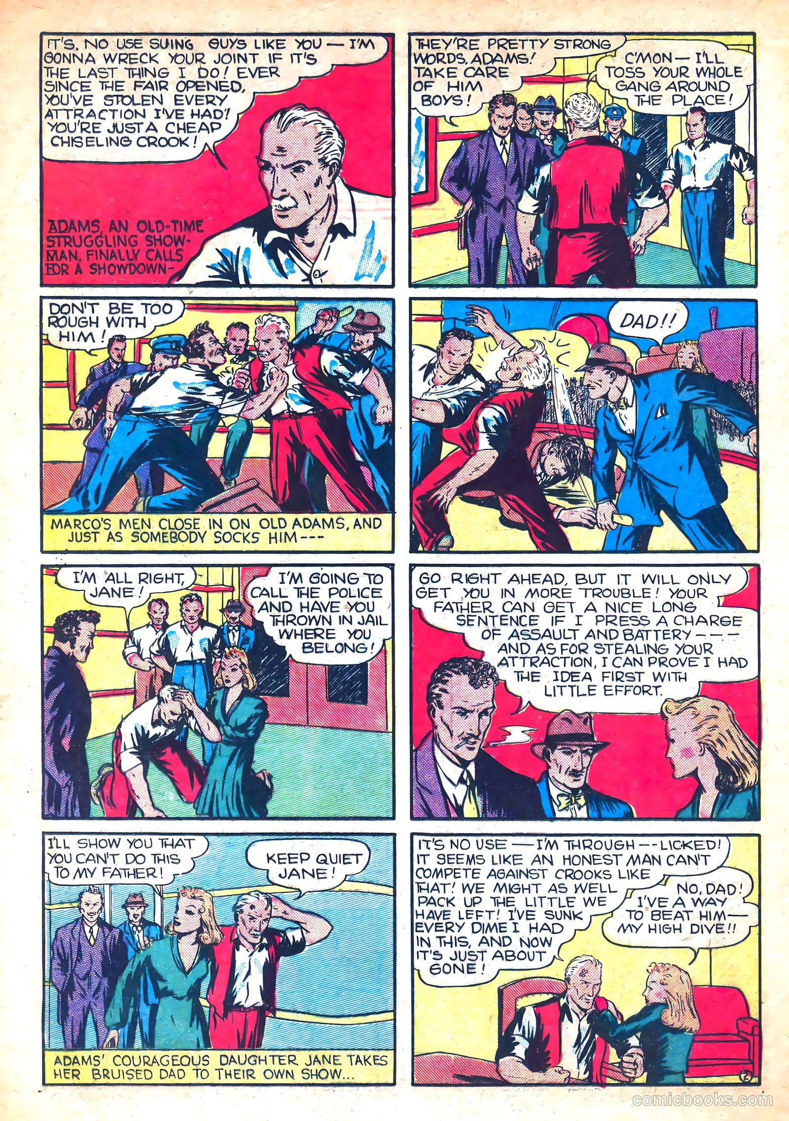 Amazing Mystery Funnies #13 (1938) — page 5 of 53
