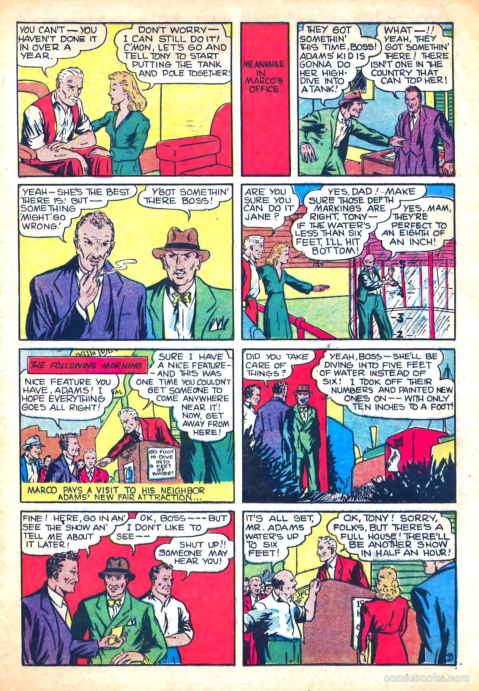 Amazing Mystery Funnies #13 (1938) — page 6 of 53