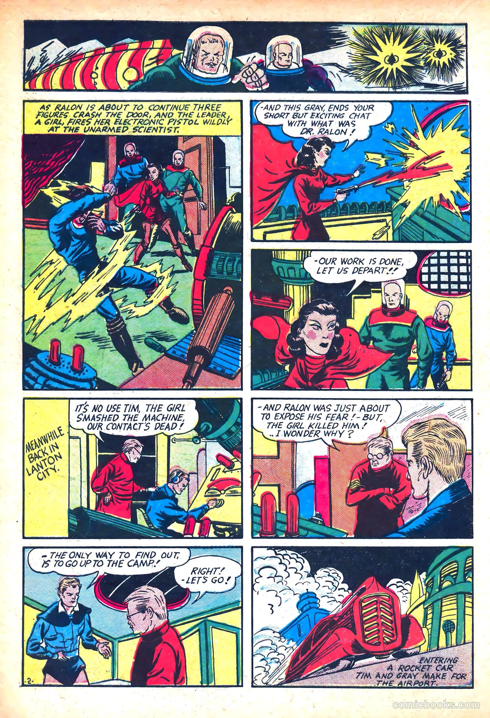 Amazing Mystery Funnies #13 (1938) — page 13 of 53