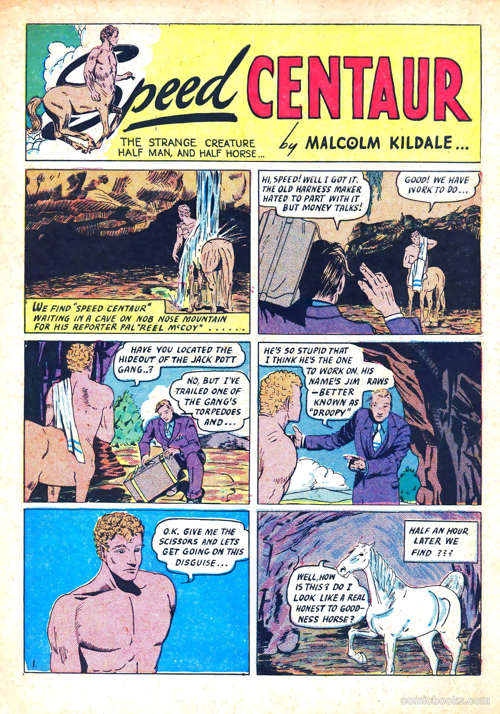 Amazing Mystery Funnies #13 (1938) — page 31 of 53