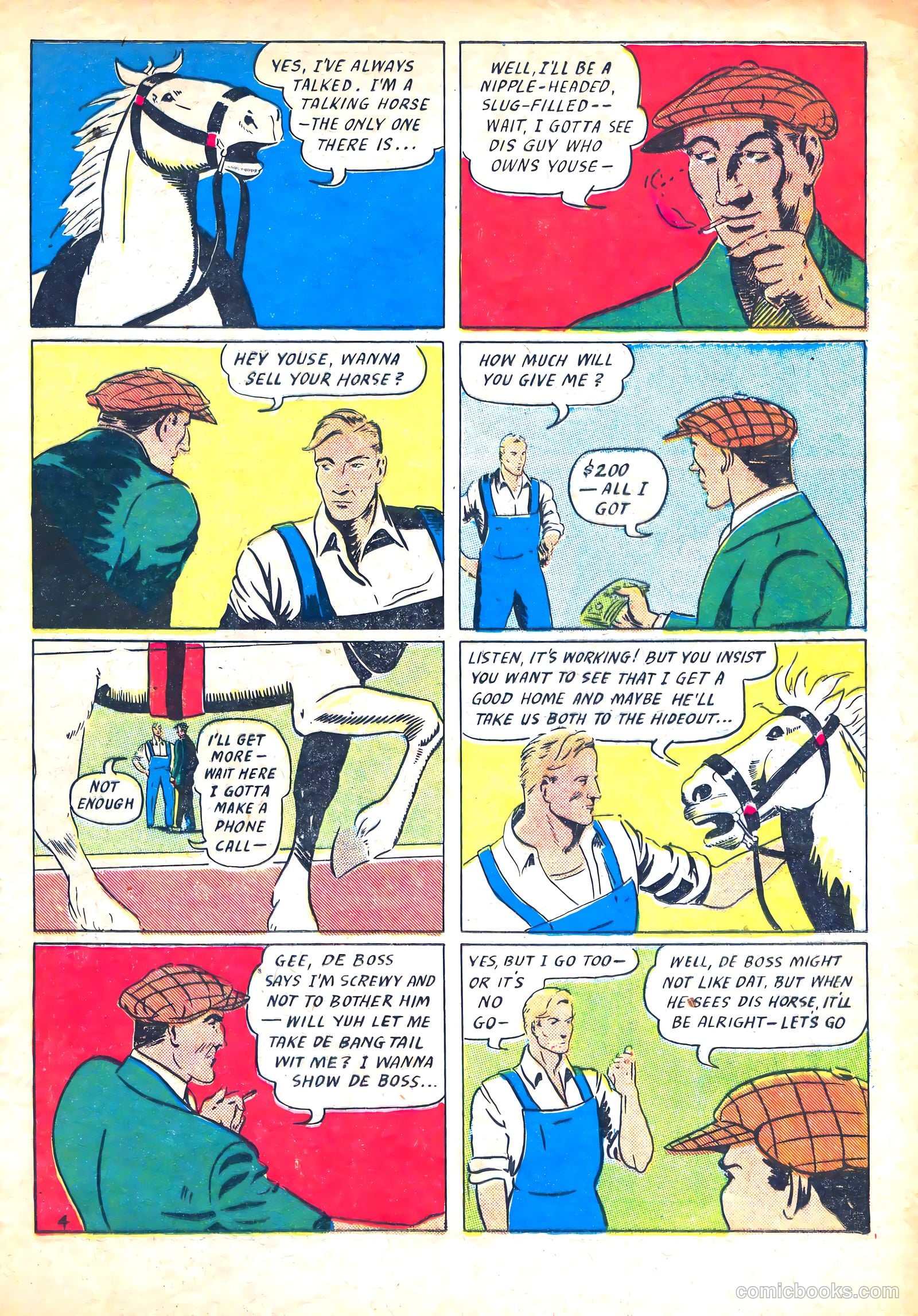 Amazing Mystery Funnies #13 (1938) — page 34 of 53