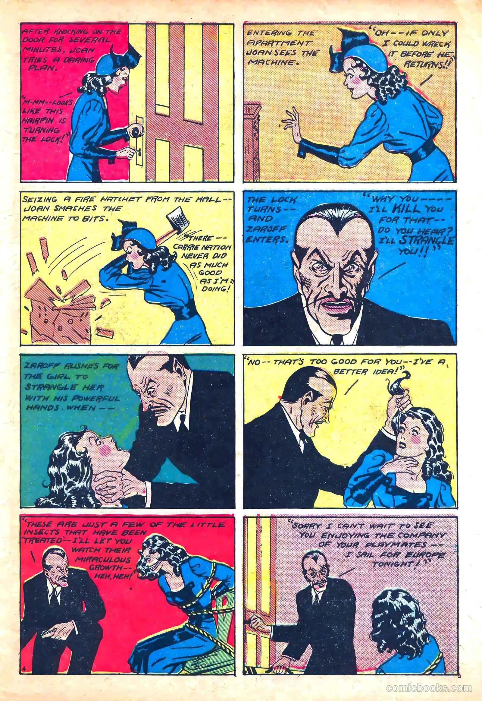 Amazing Mystery Funnies #13 (1938) — page 42 of 53