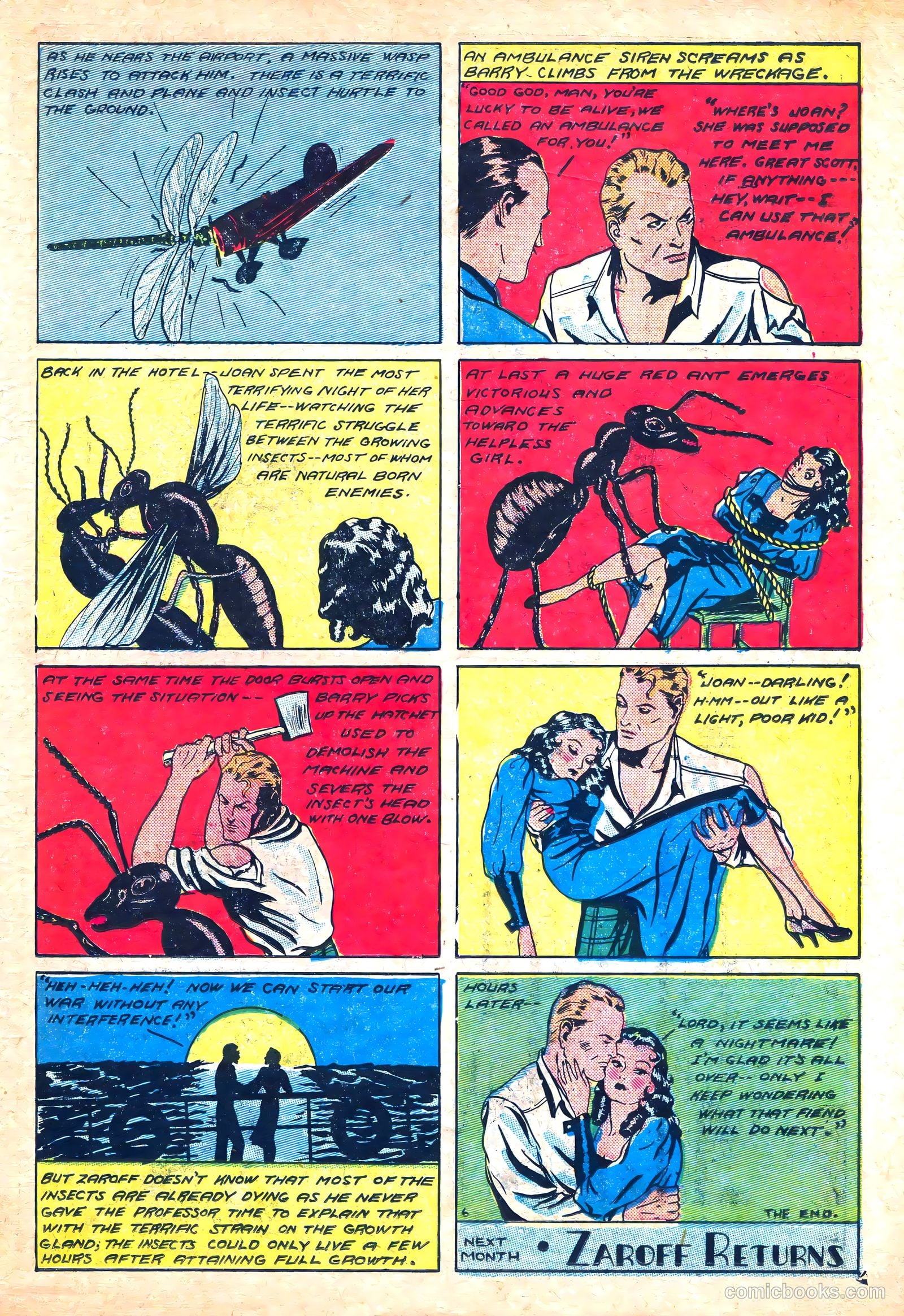 Amazing Mystery Funnies #13 (1938) — page 44 of 53