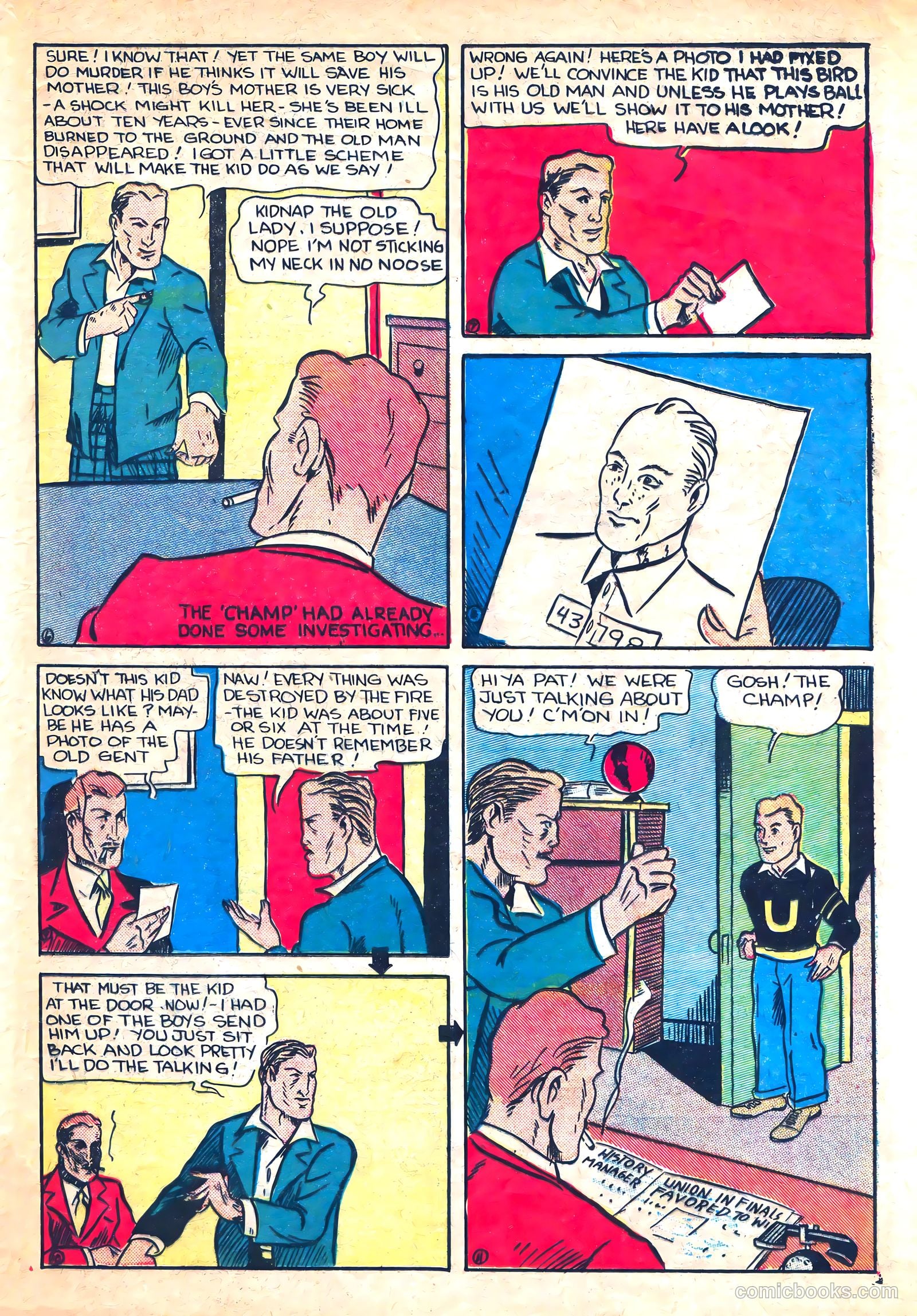 Amazing Mystery Funnies #13 (1938) — page 46 of 53