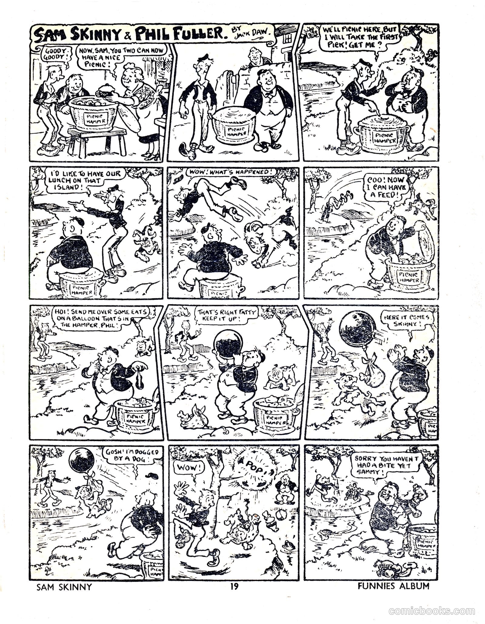 Funnies Album #1954 (1954) — page 17 of 109