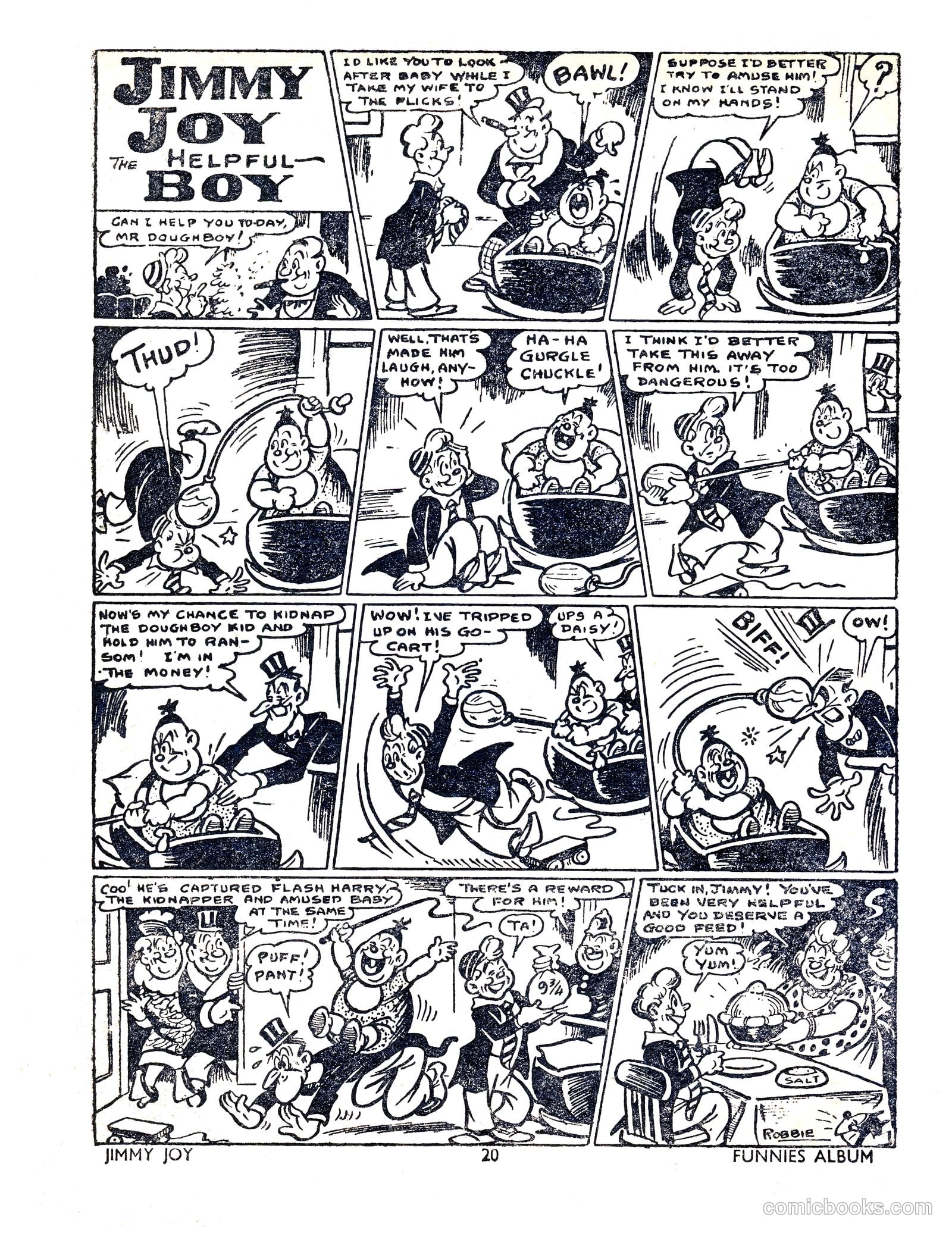 Funnies Album #1954 (1954) — page 18 of 109