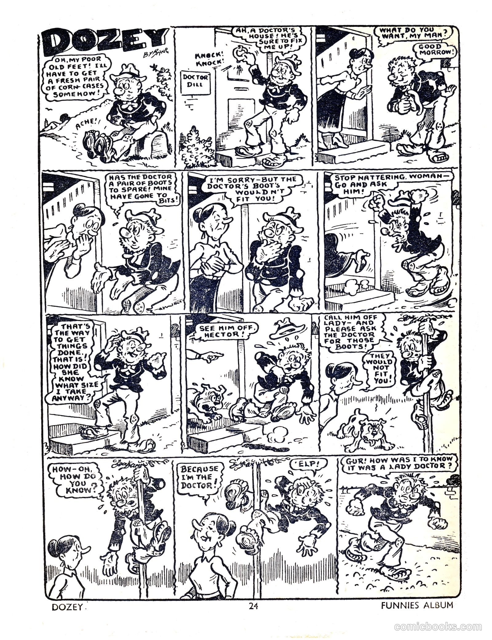 Funnies Album #1954 (1954) — page 22 of 109