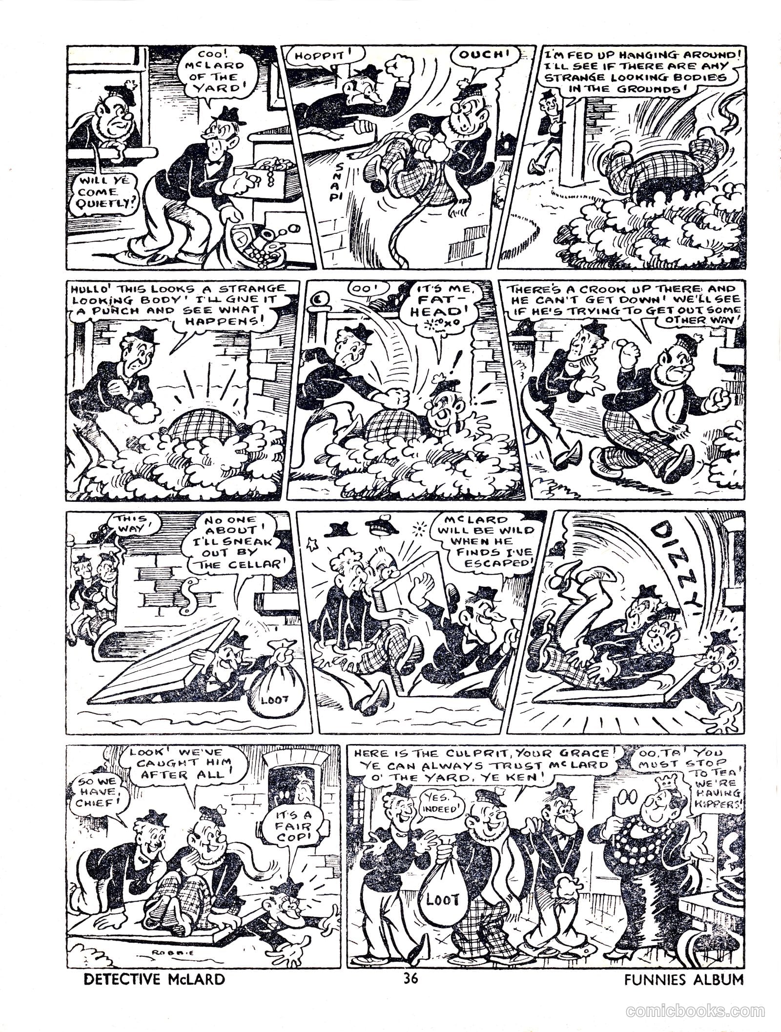 Funnies Album #1954 (1954) — page 34 of 109