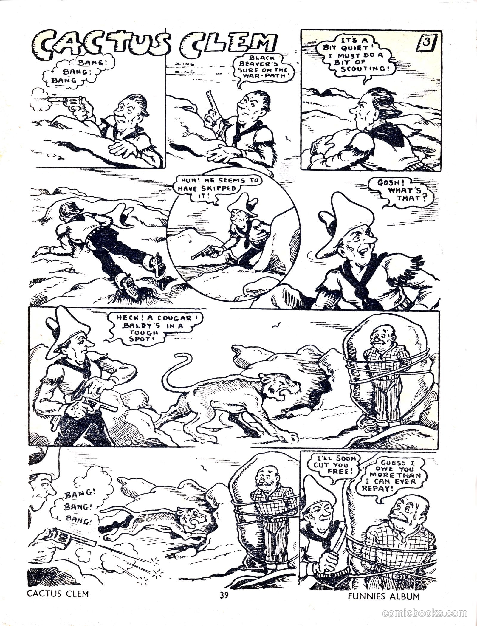 Funnies Album #1954 (1954) — page 37 of 109