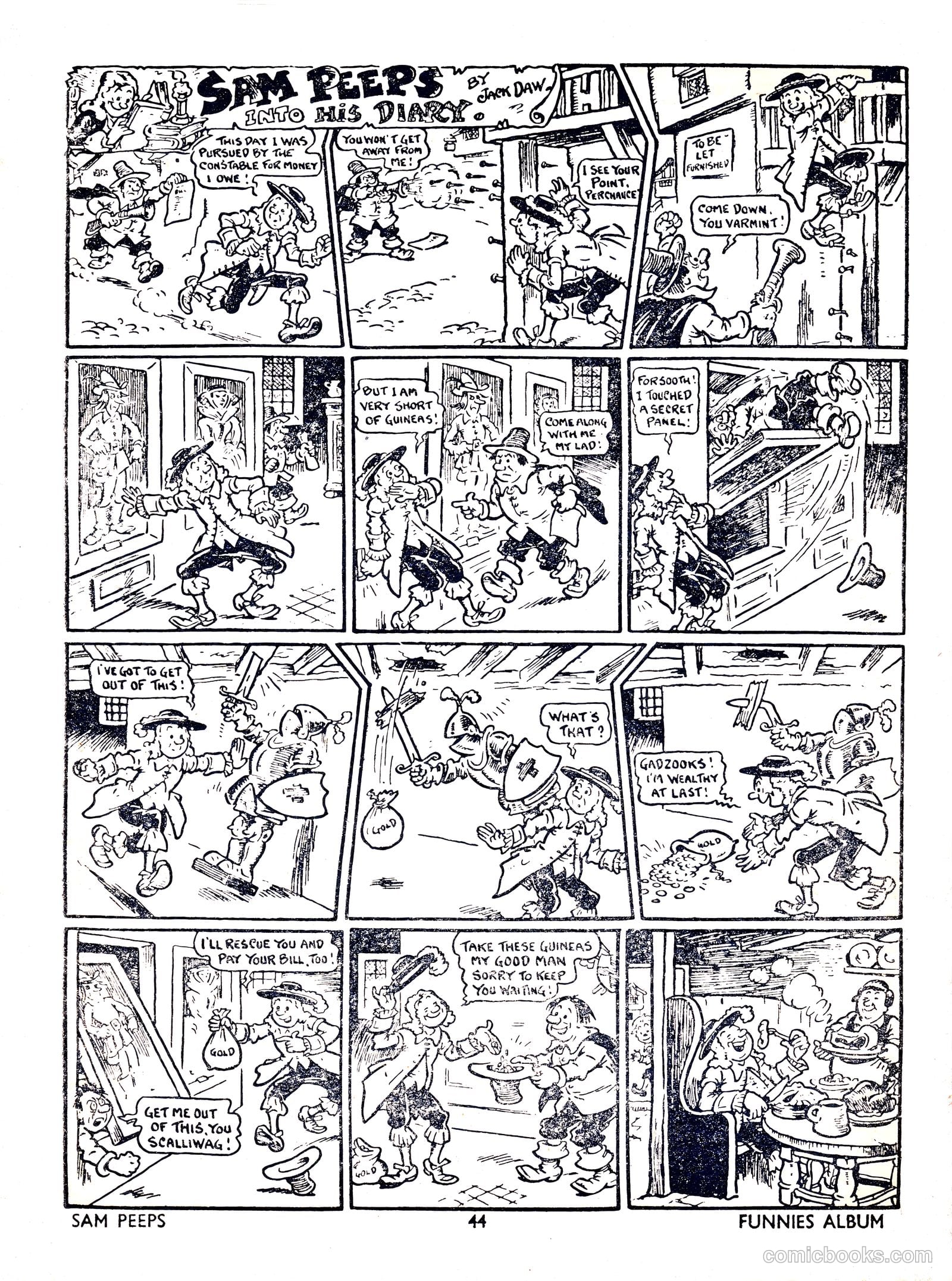 Funnies Album #1954 (1954) — page 42 of 109