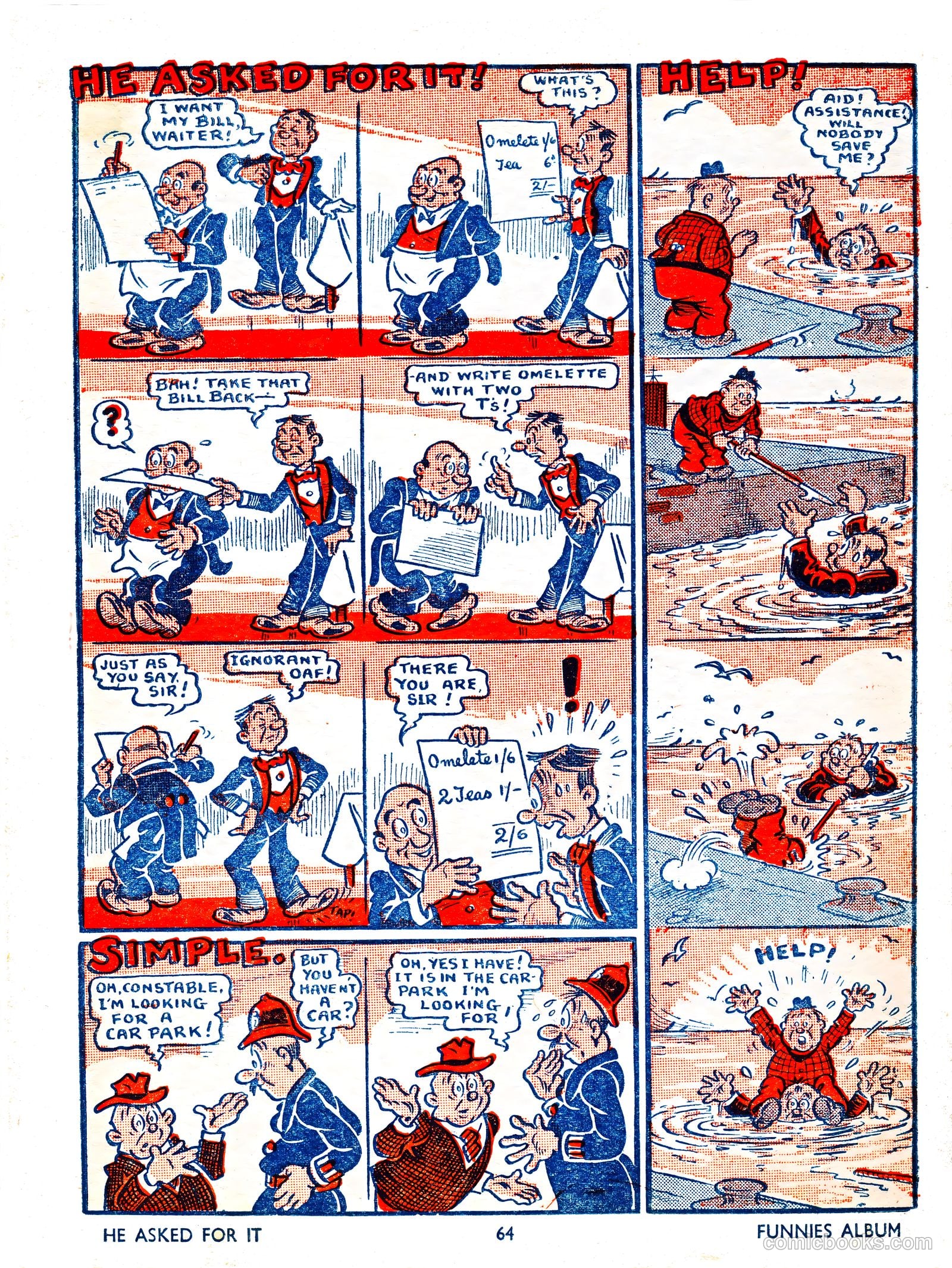 Funnies Album #1954 (1954) — page 62 of 109