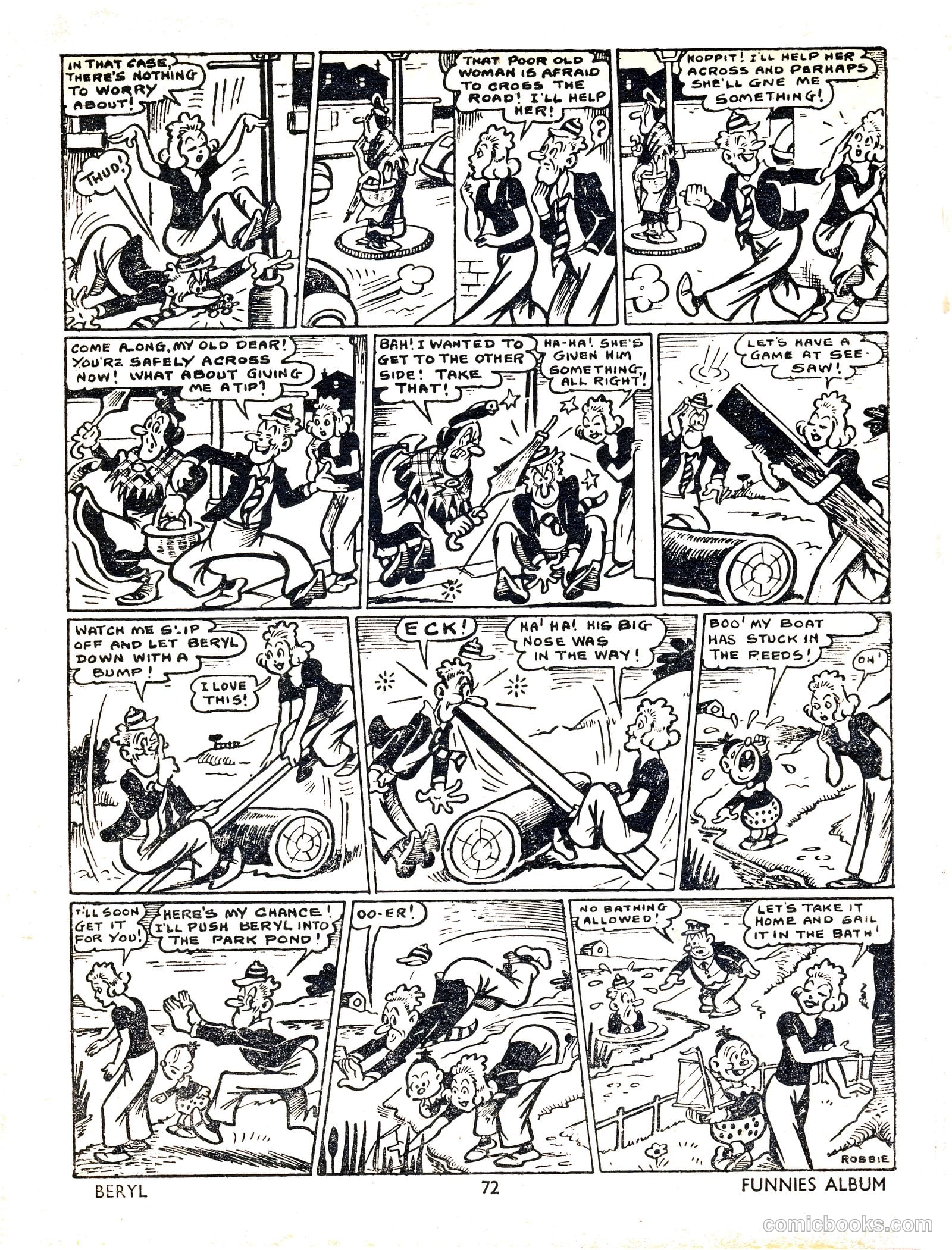 Funnies Album #1954 (1954) — page 70 of 109