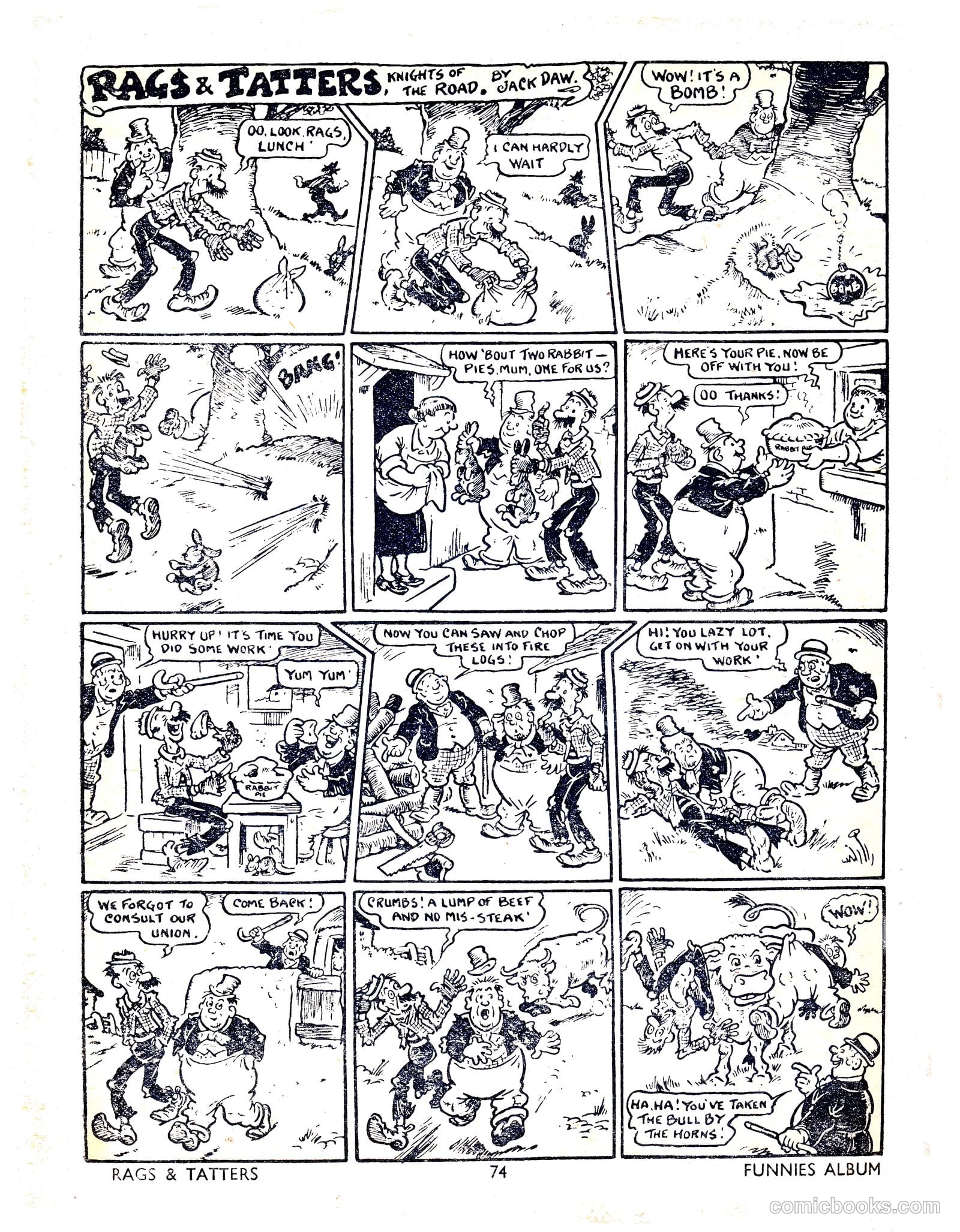 Funnies Album #1954 (1954) — page 72 of 109