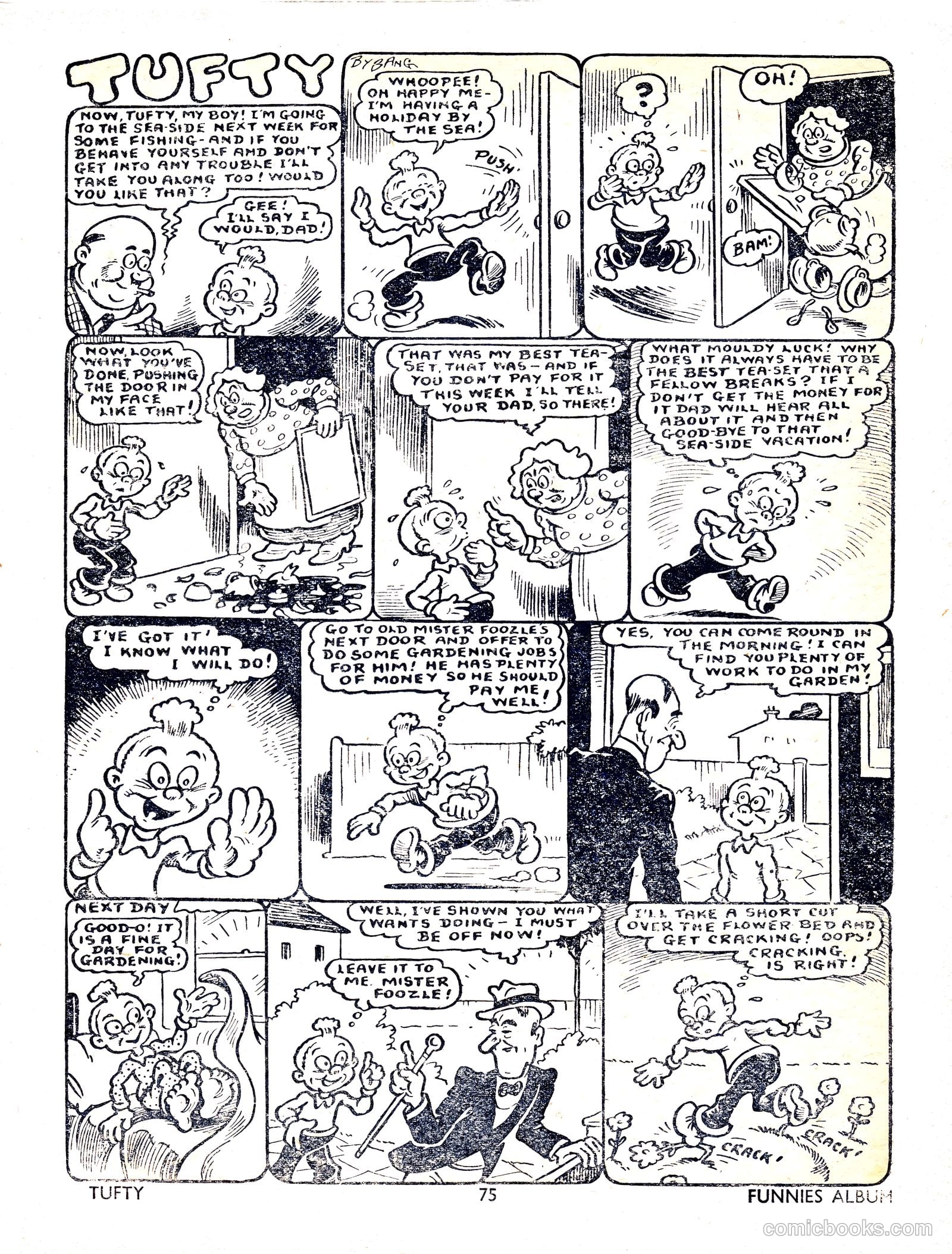 Funnies Album #1954 (1954) — page 73 of 109