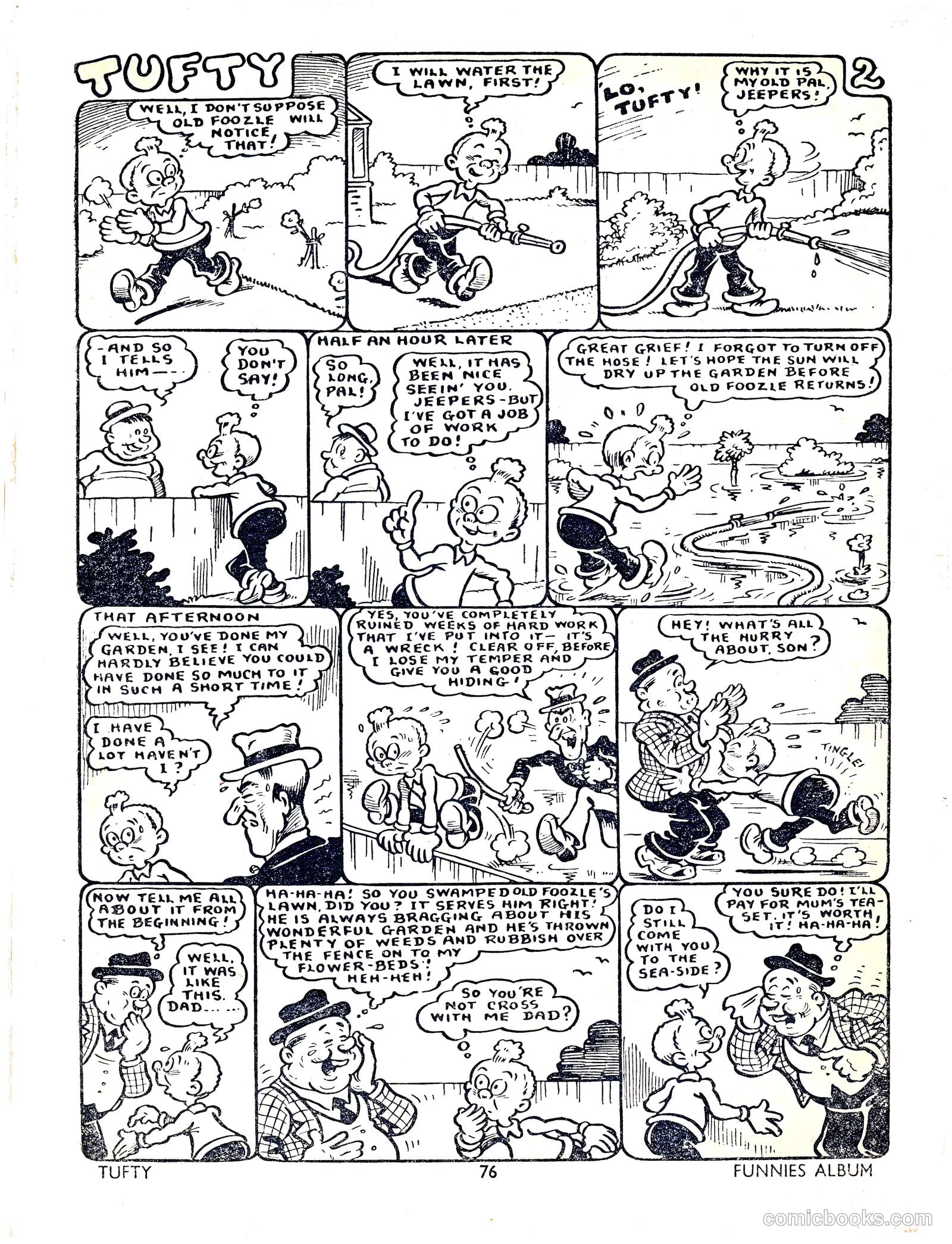 Funnies Album #1954 (1954) — page 74 of 109