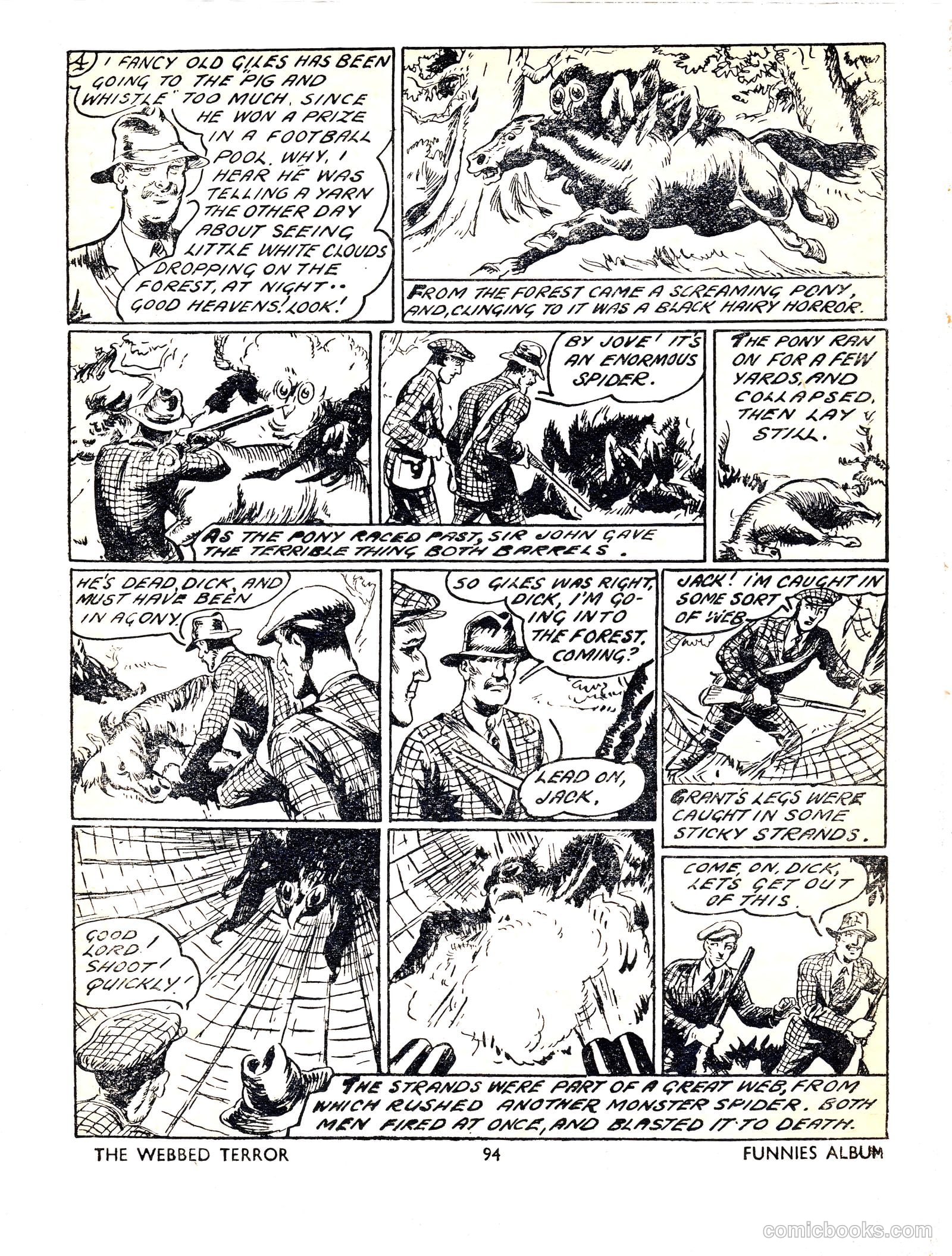 Funnies Album #1954 (1954) — page 92 of 109