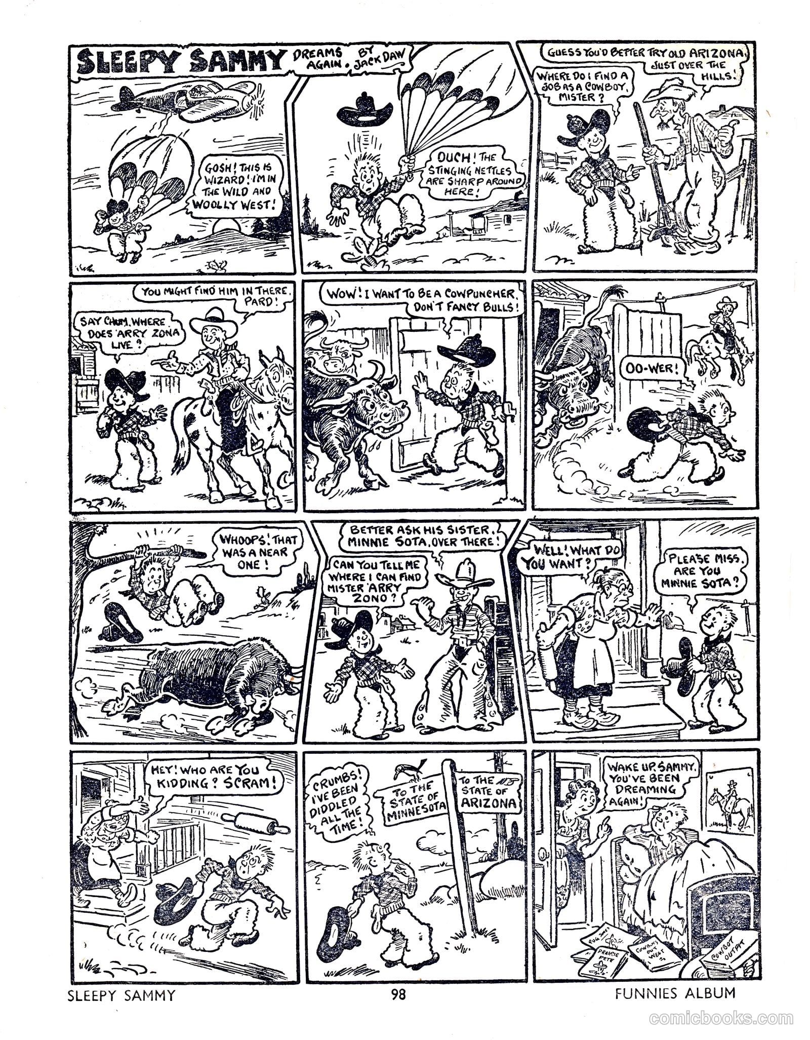 Funnies Album #1954 (1954) — page 96 of 109
