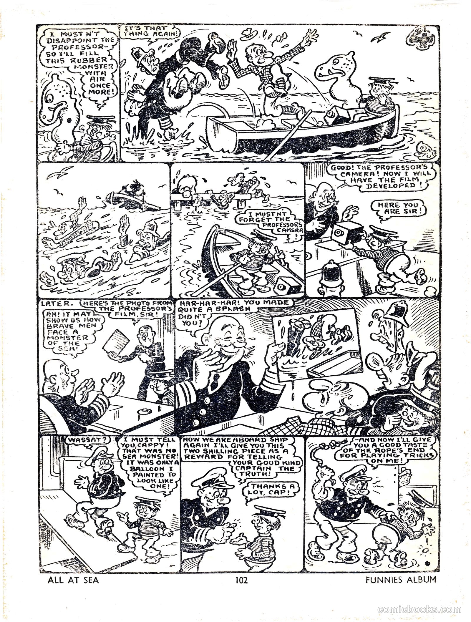Funnies Album #1954 (1954) — page 101 of 109