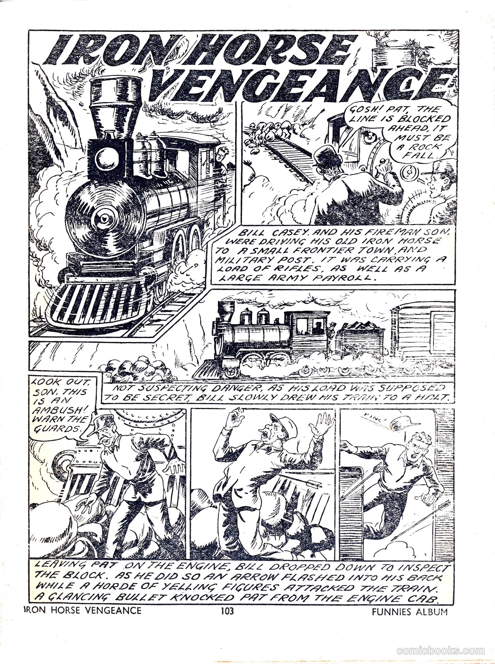 Funnies Album #1954 (1954) — page 102 of 109