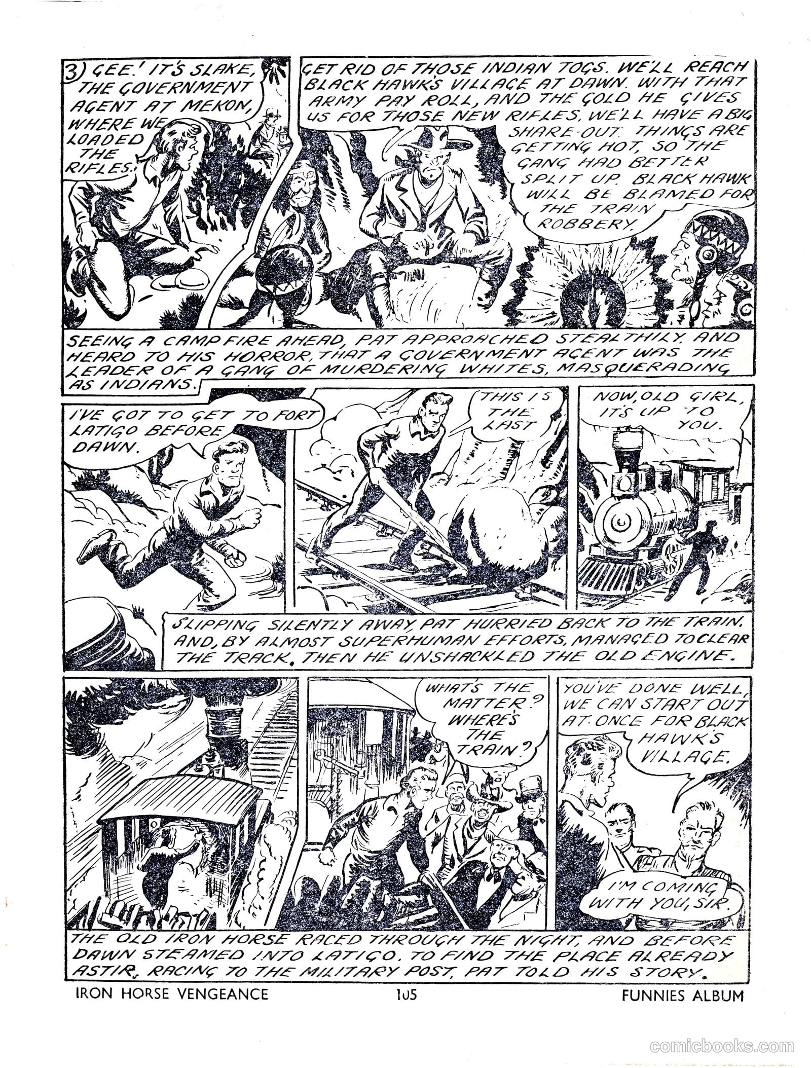 Funnies Album #1954 (1954) — page 104 of 109