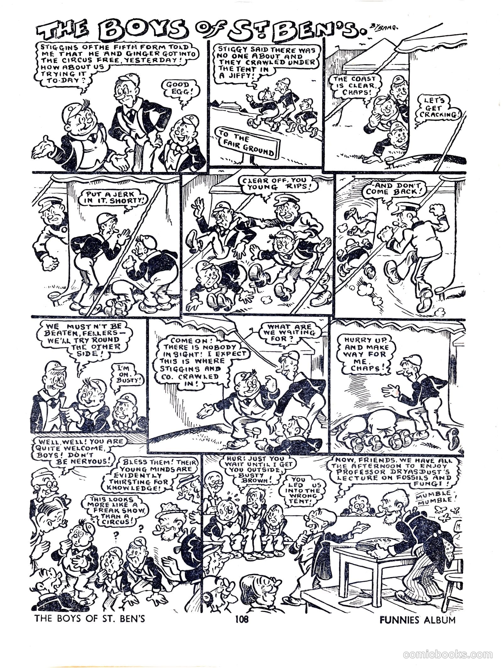Funnies Album #1954 (1954) — page 107 of 109