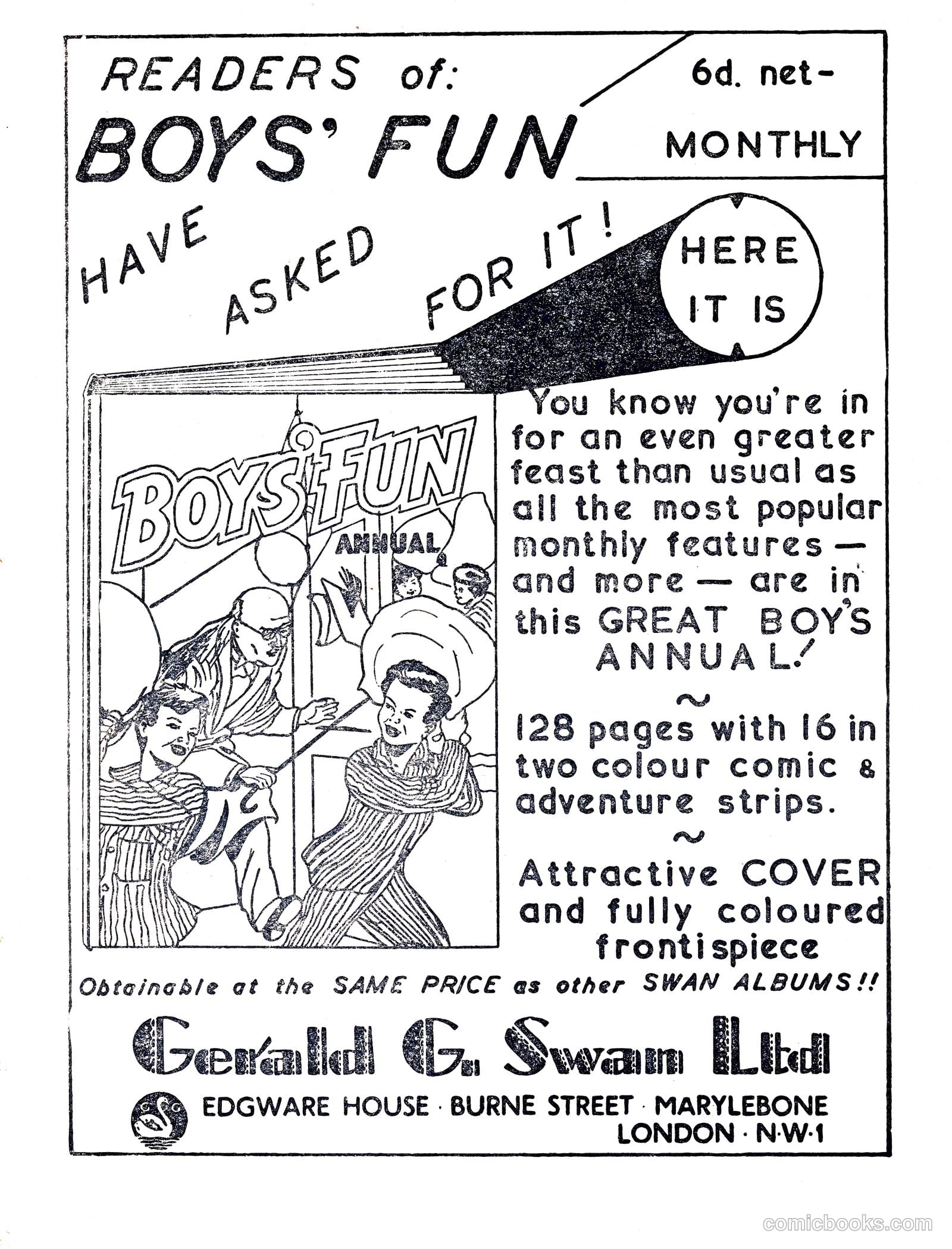Funnies Album #1954 (1954) — page 108 of 109