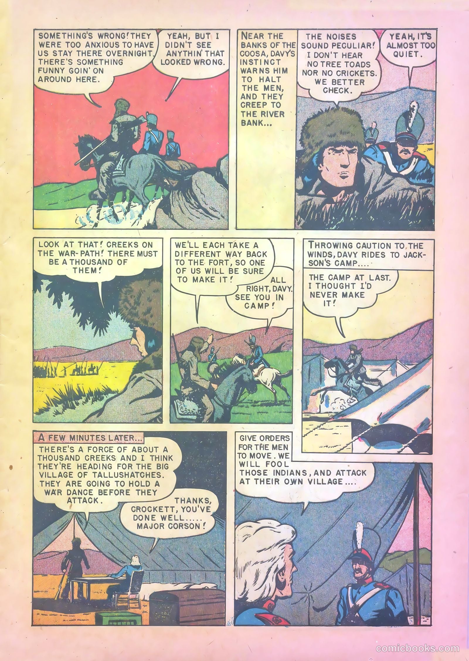 Davy Crockett #nn (1956) — page 5 of 36