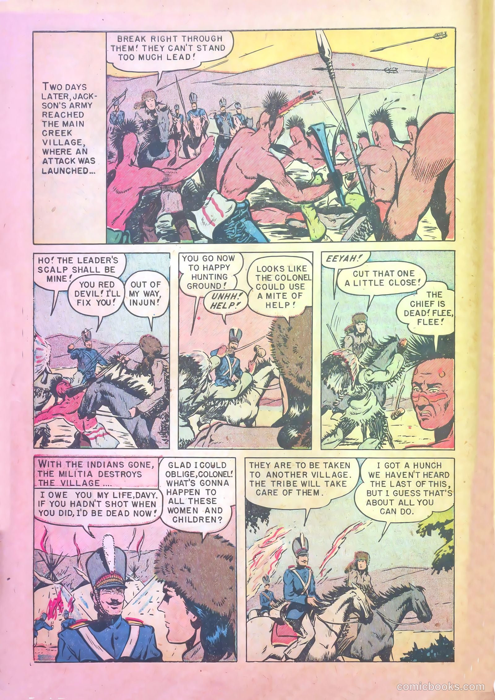 Davy Crockett #nn (1956) — page 6 of 36