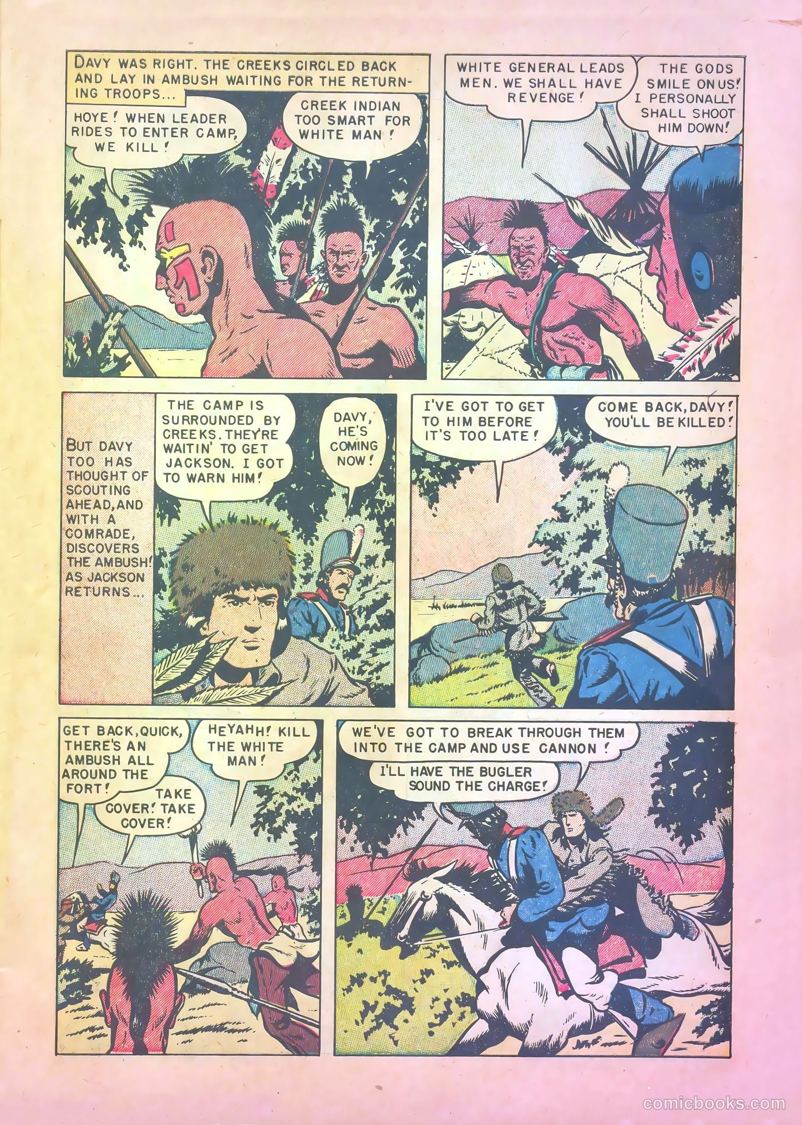 Davy Crockett #nn (1956) — page 7 of 36