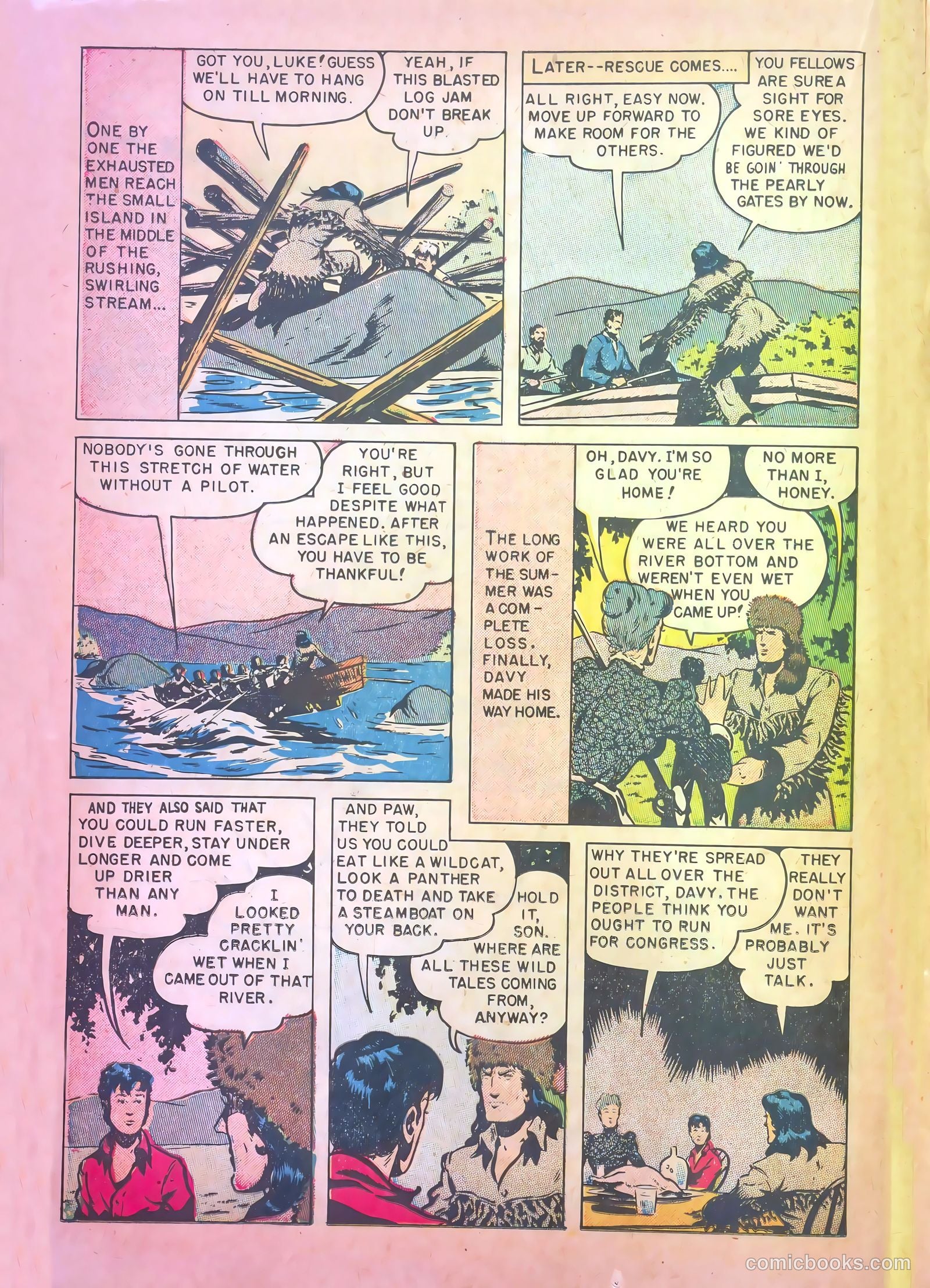 Davy Crockett #nn (1956) — page 14 of 36