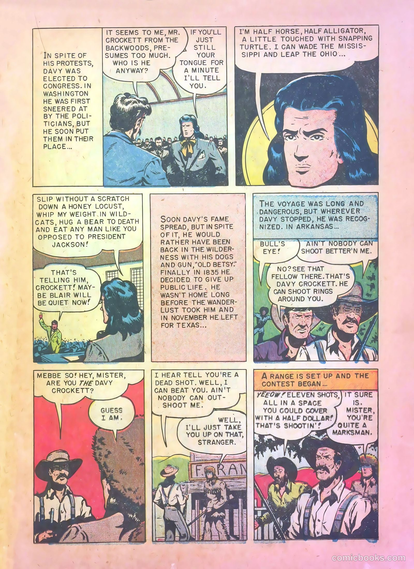 Davy Crockett #nn (1956) — page 15 of 36
