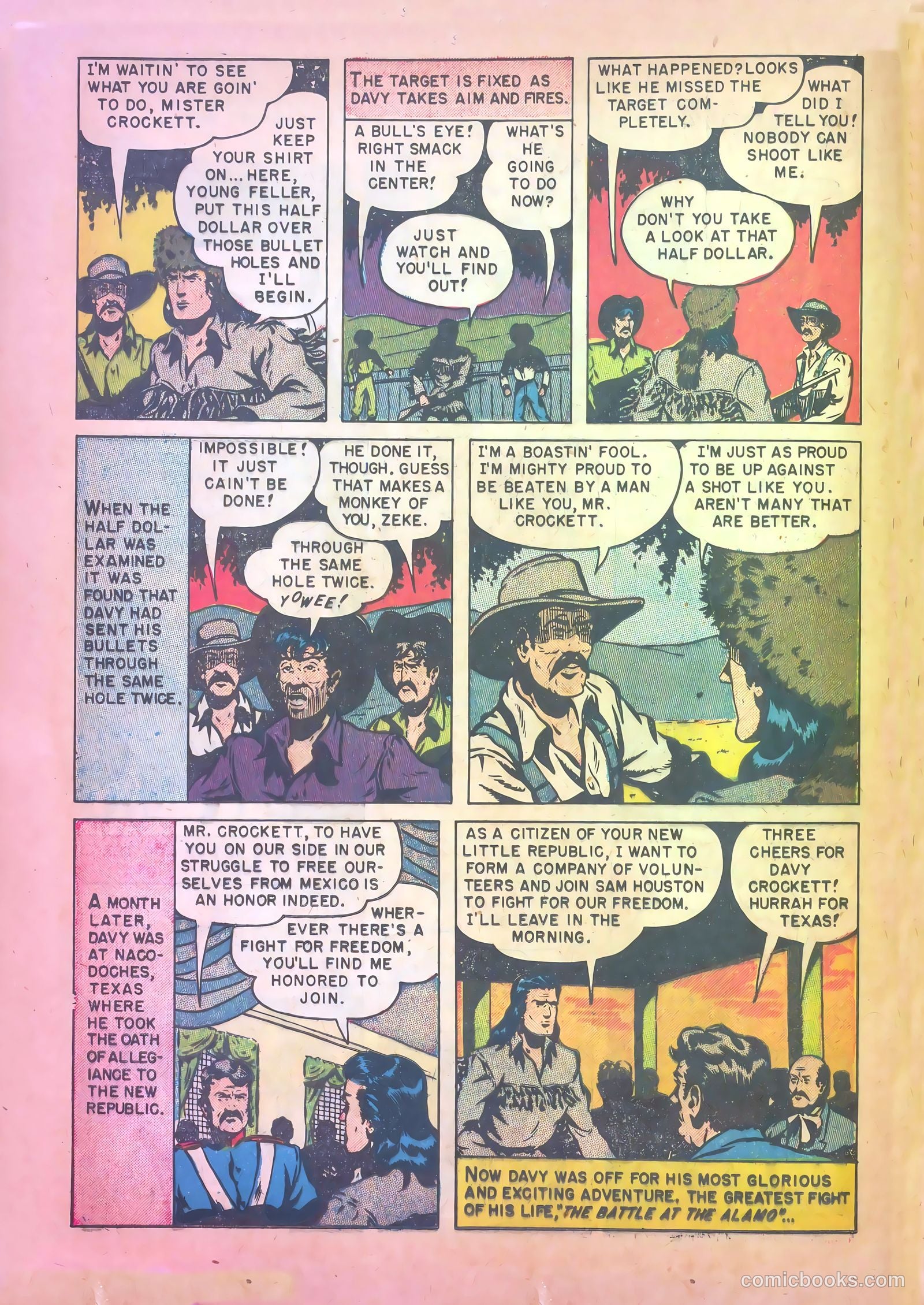 Davy Crockett #nn (1956) — page 16 of 36