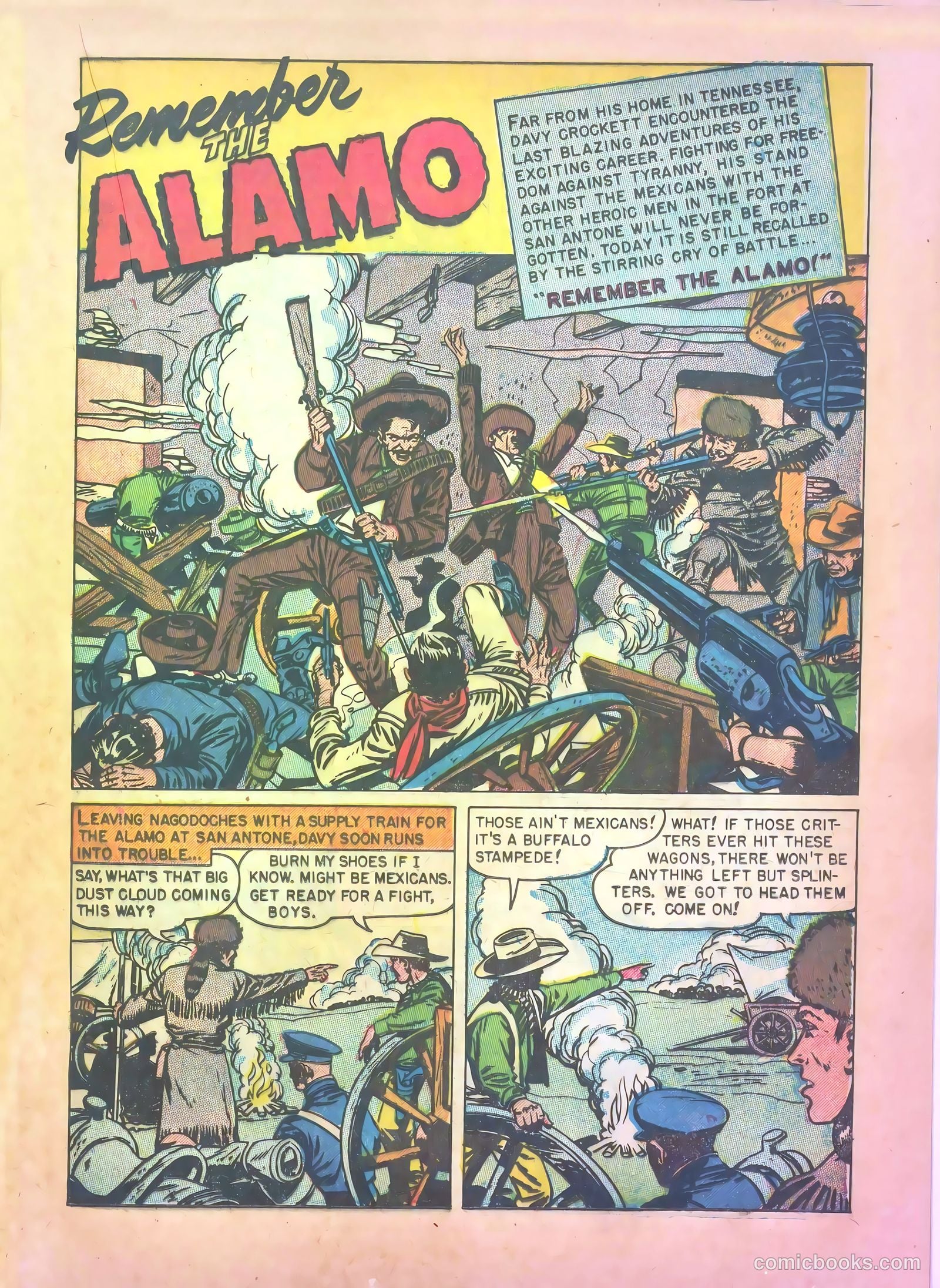 Davy Crockett #nn (1956) — page 17 of 36