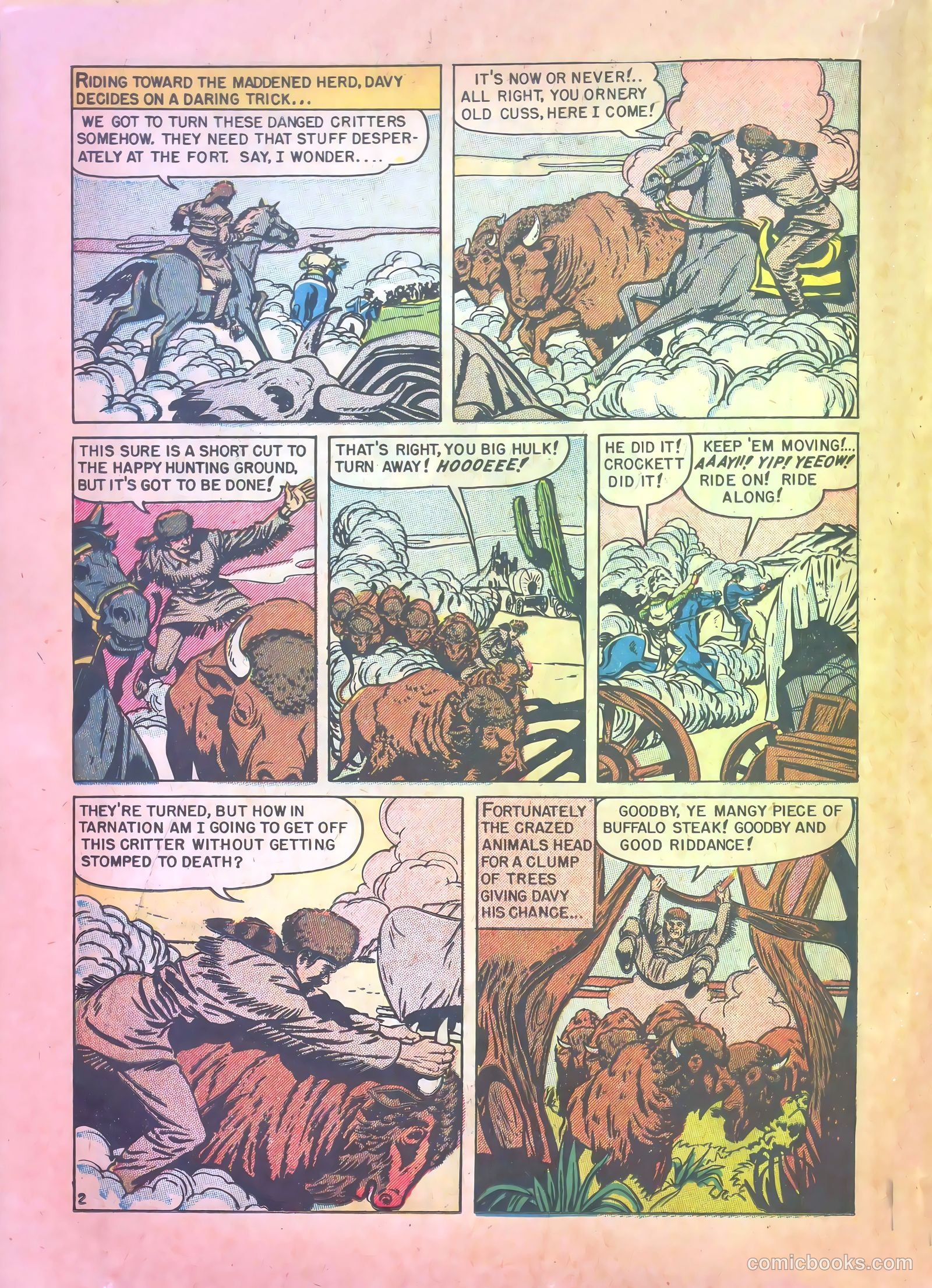 Davy Crockett #nn (1956) — page 18 of 36