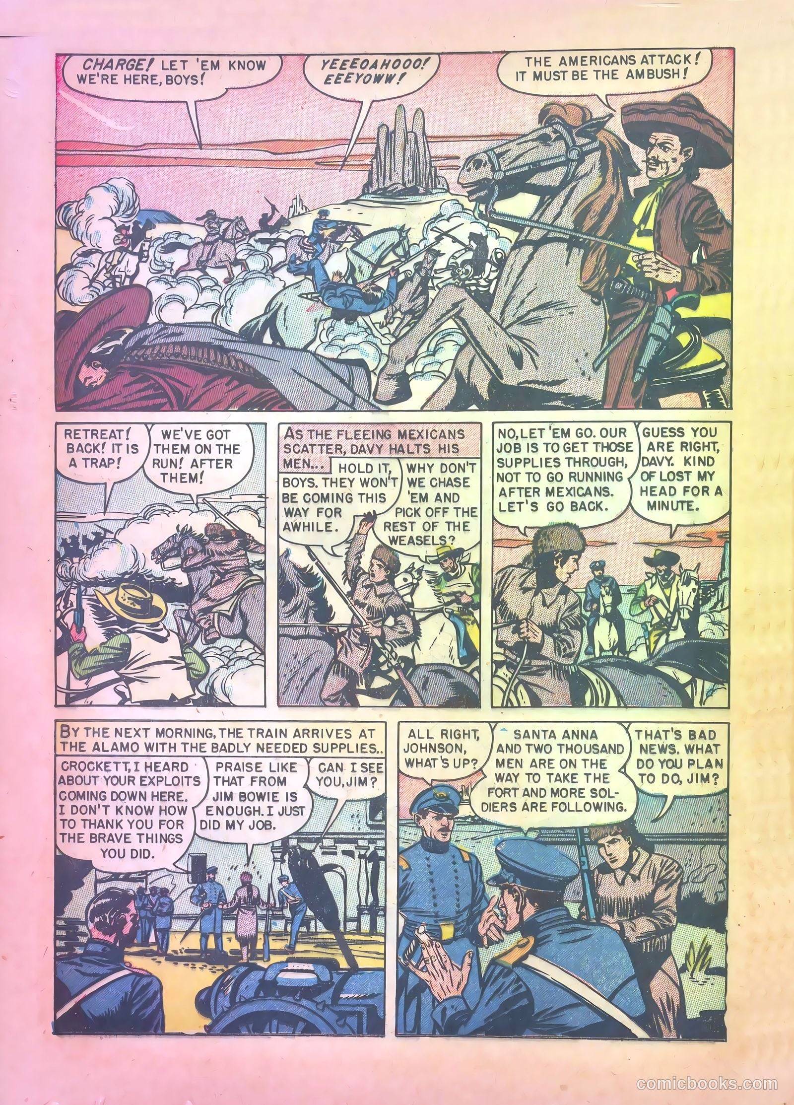 Davy Crockett #nn (1956) — page 20 of 36