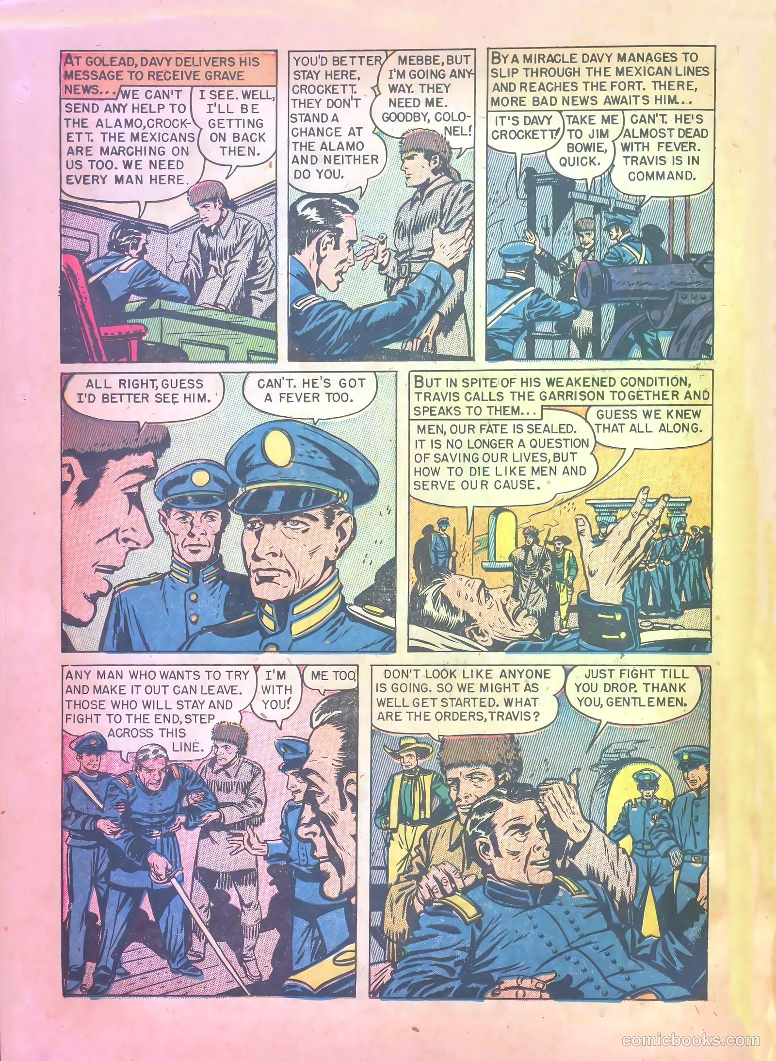 Davy Crockett #nn (1956) — page 22 of 36