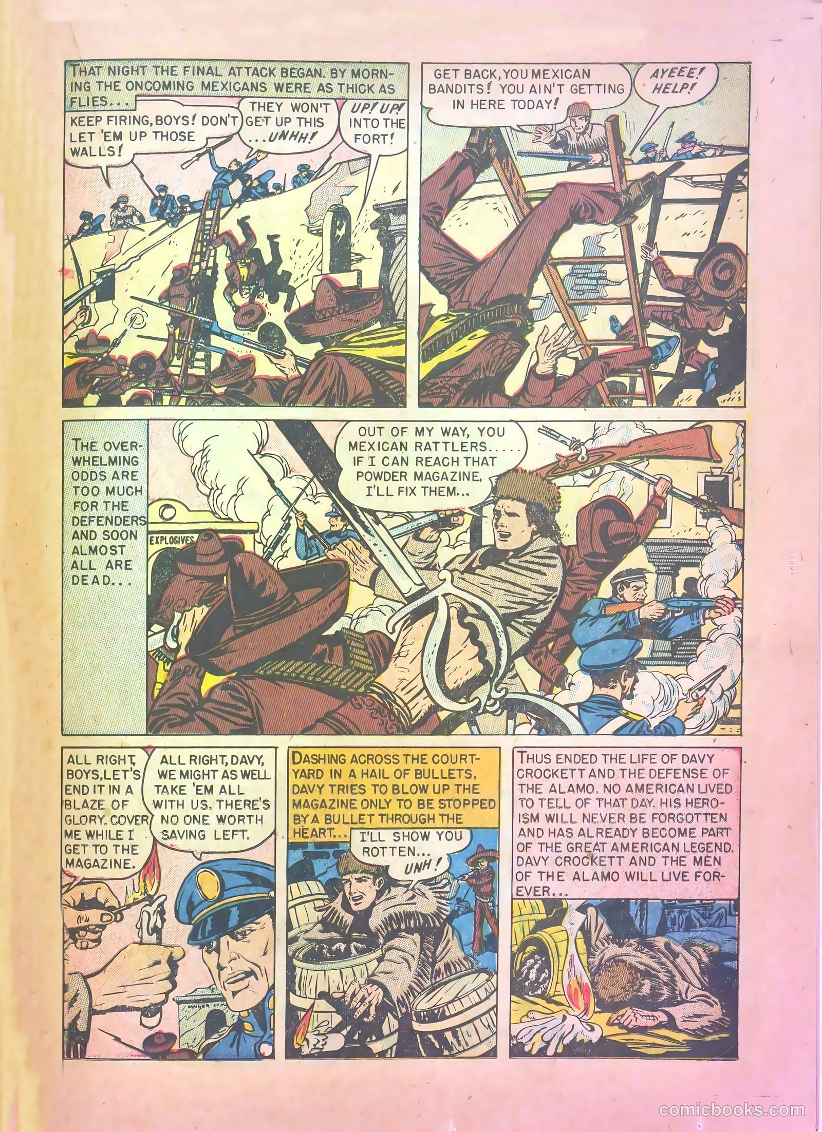 Davy Crockett #nn (1956) — page 23 of 36