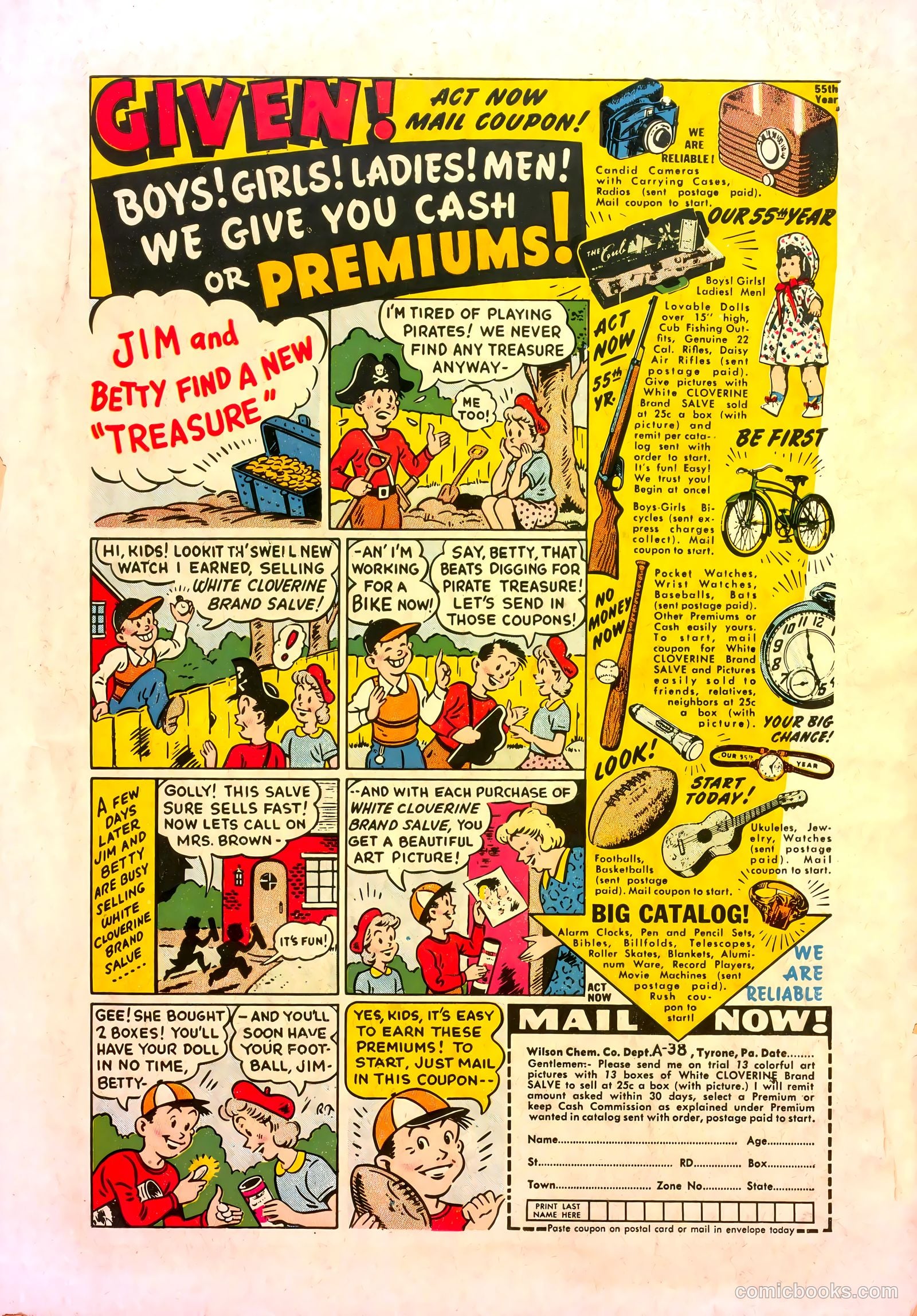 Davy Crockett #nn (1956) — page 36 of 36