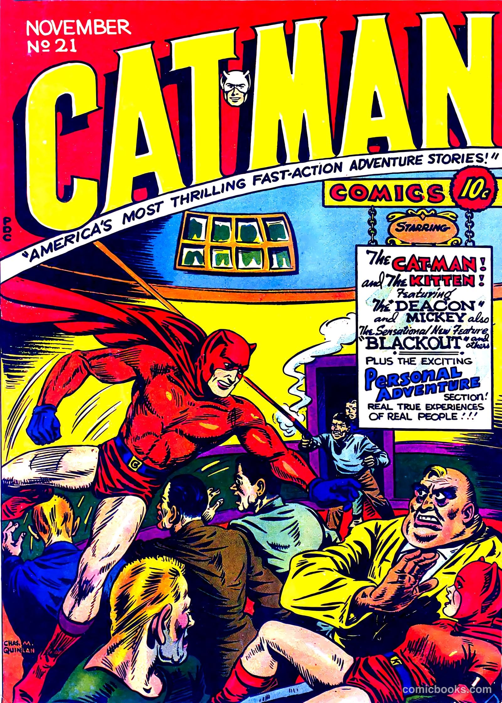 Cat-Man Comics #21