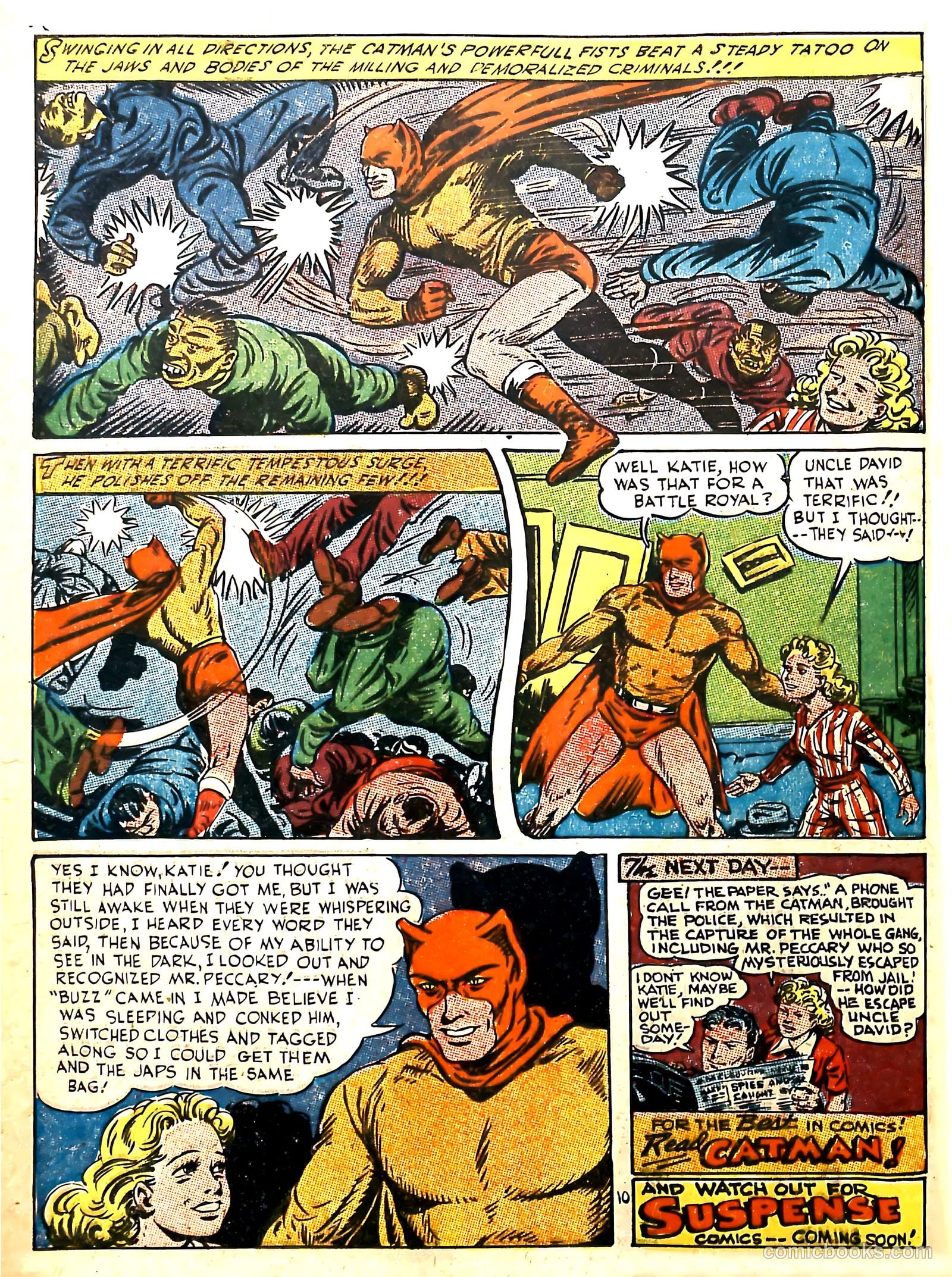 Cat-Man Comics #21 (1941) — page 12 of 60