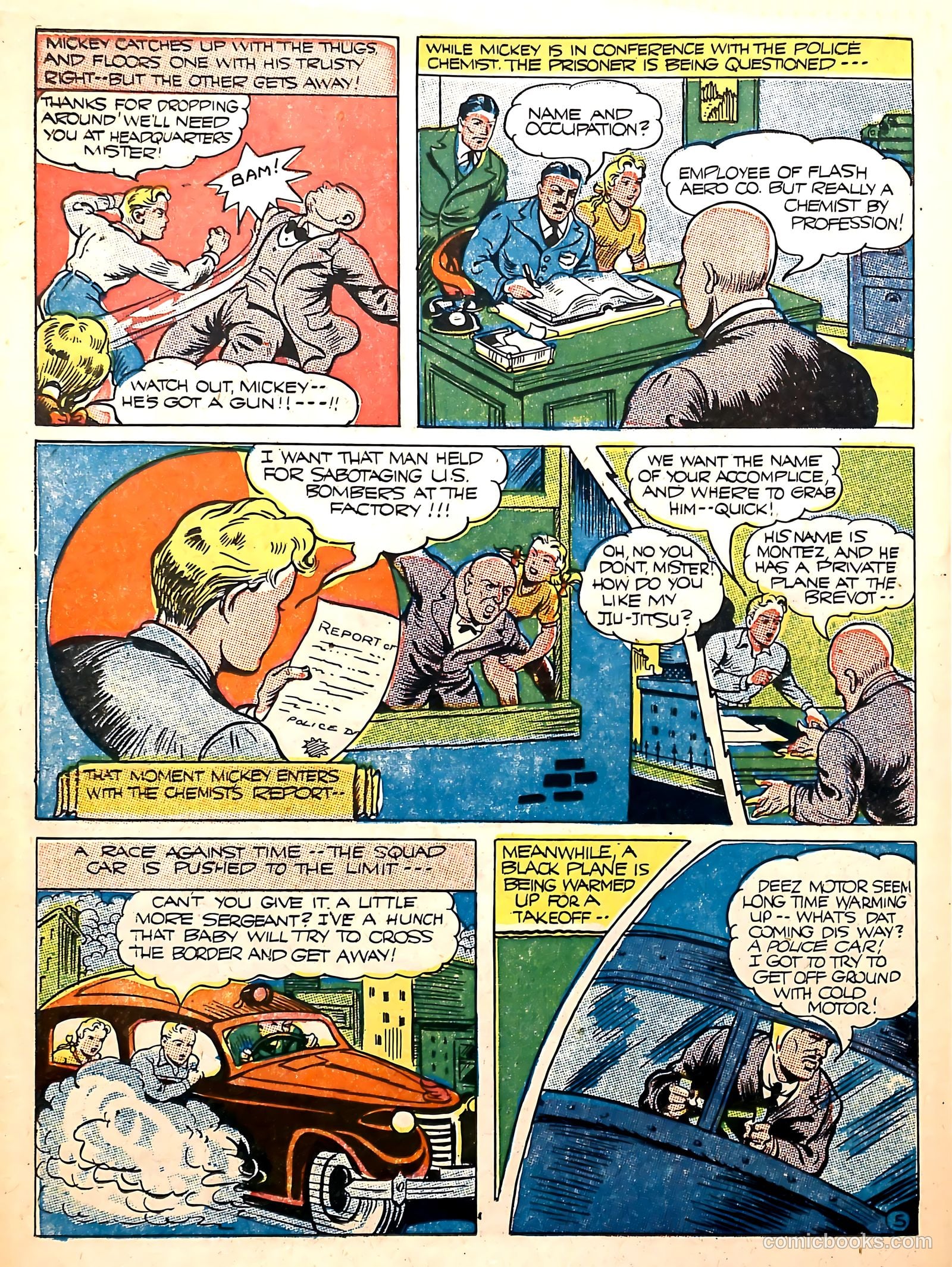 Cat-Man Comics #21 (1941) — page 38 of 60