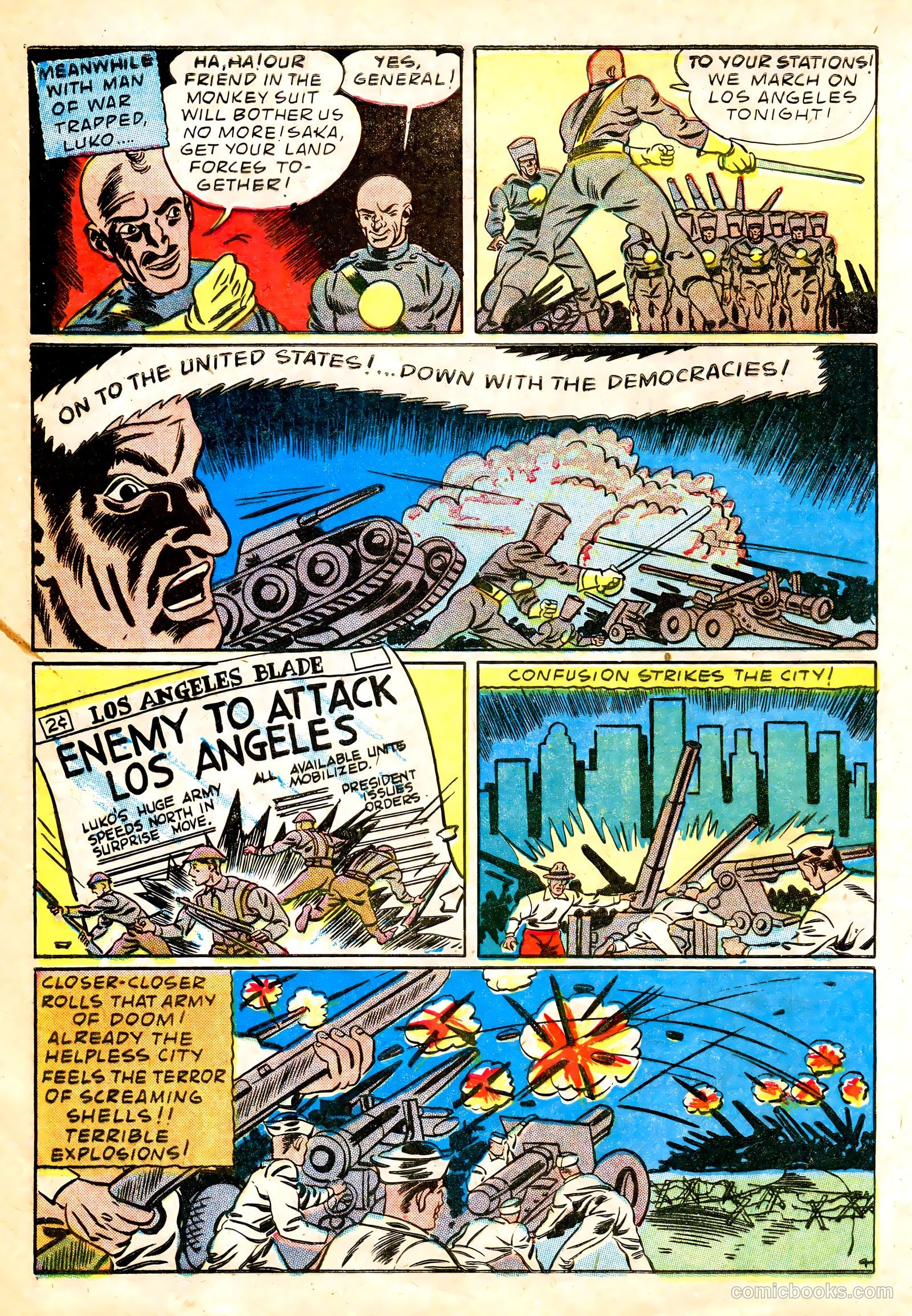 Liberty Guards Comics #nn (1942) — page 6 of 68