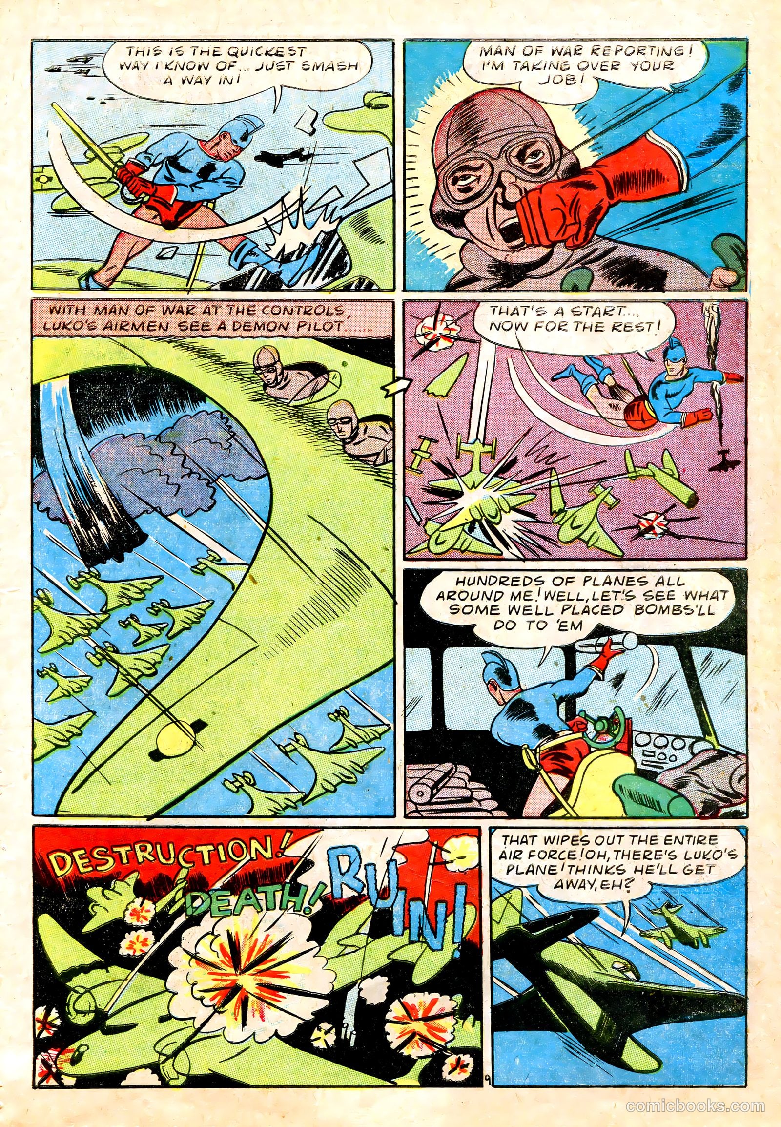 Liberty Guards Comics #nn (1942) — page 11 of 68