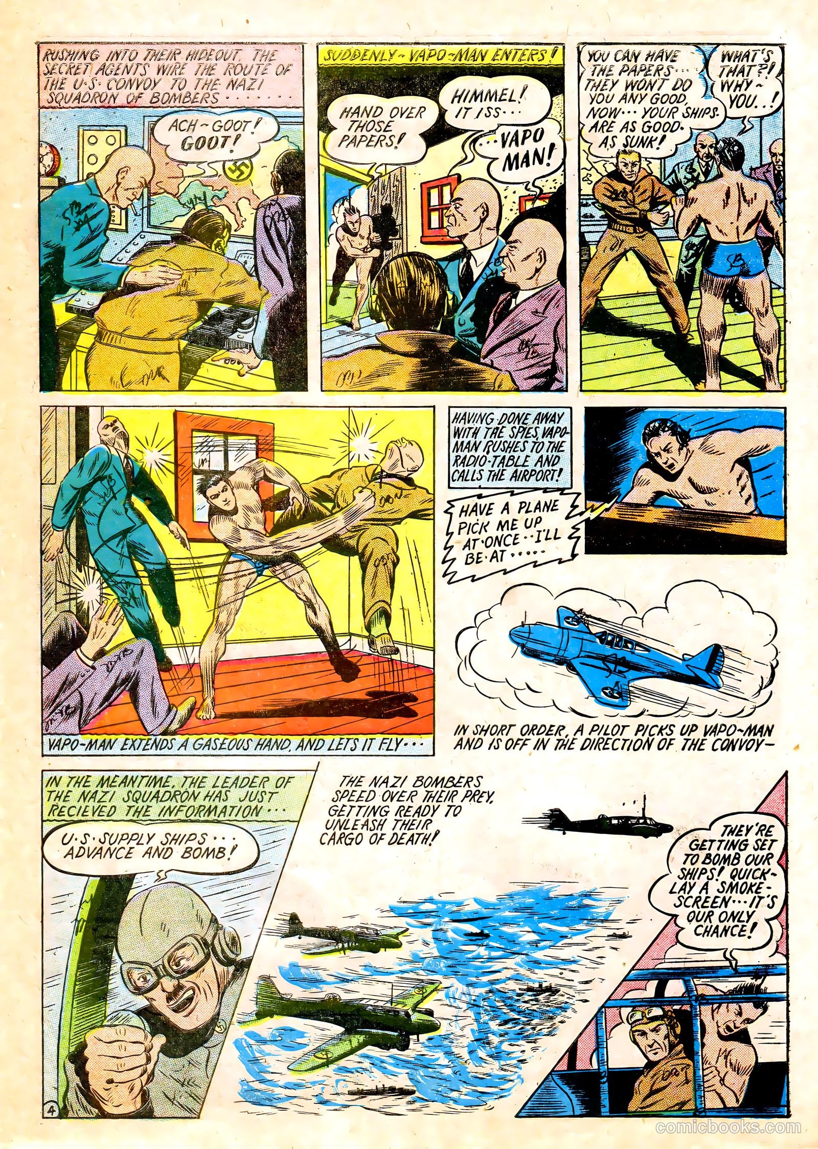Liberty Guards Comics #nn (1942) — page 16 of 68
