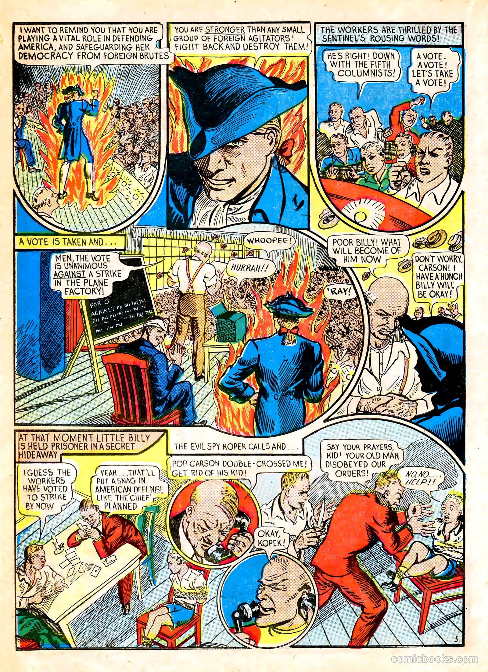 Liberty Guards Comics #nn (1942) — page 40 of 68