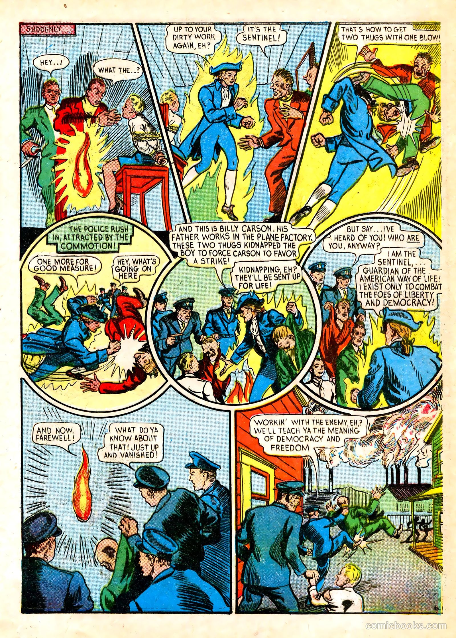 Liberty Guards Comics #nn (1942) — page 41 of 68