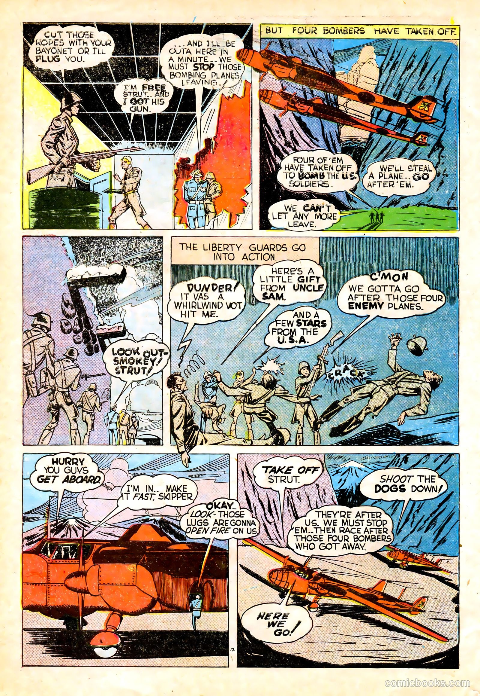 Liberty Guards Comics #nn (1942) — page 64 of 68