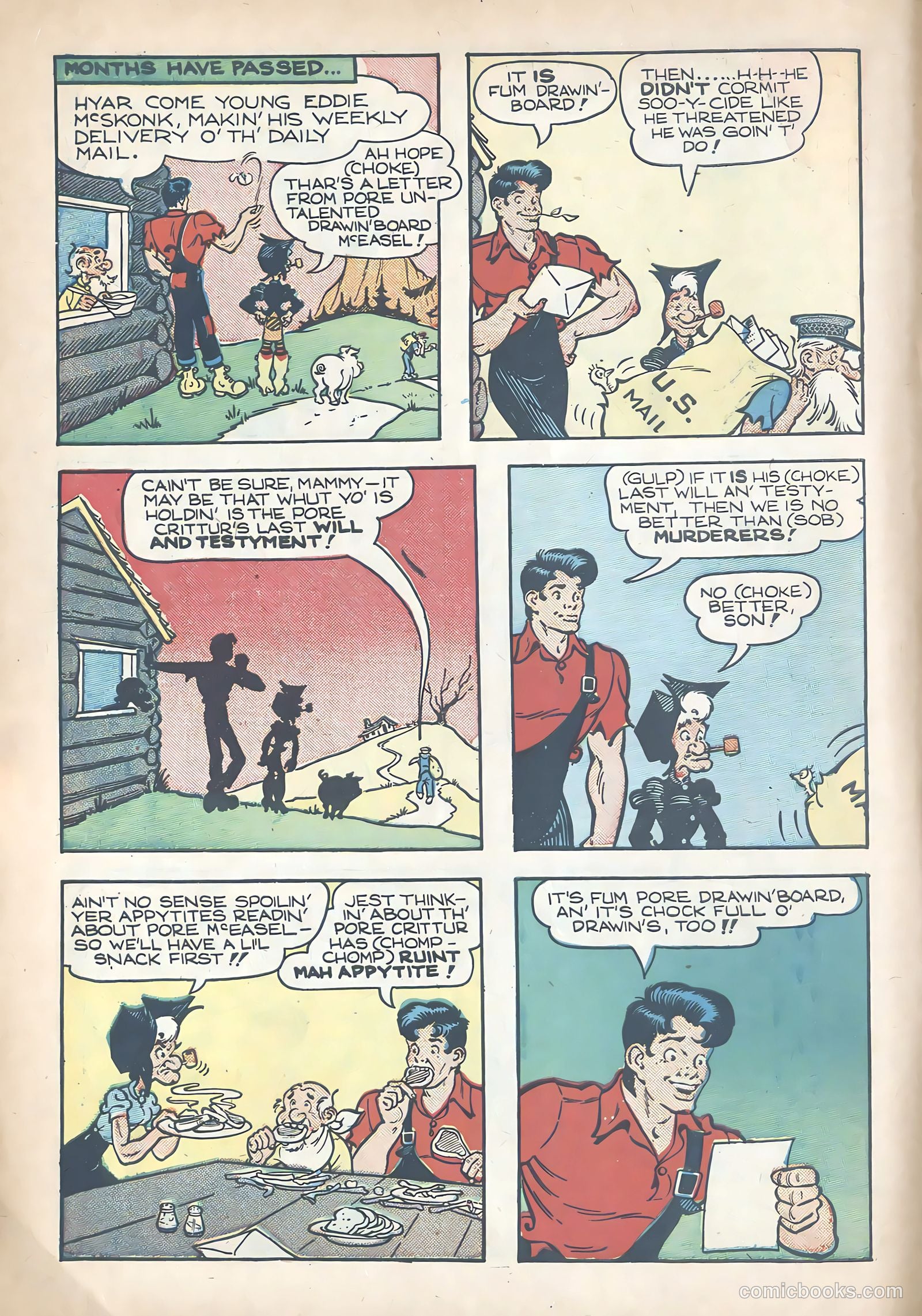 Li'l Abner Joins the Navy #nn (1950) — page 6 of 36
