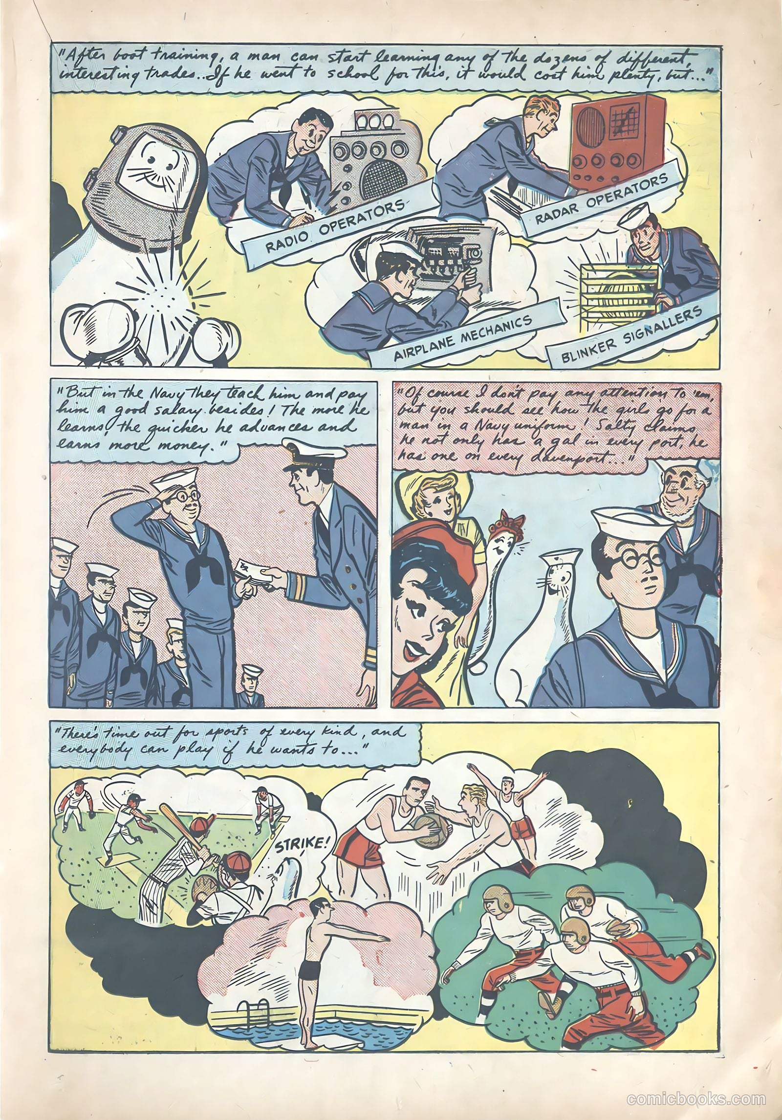 Li'l Abner Joins the Navy #nn (1950) — page 19 of 36
